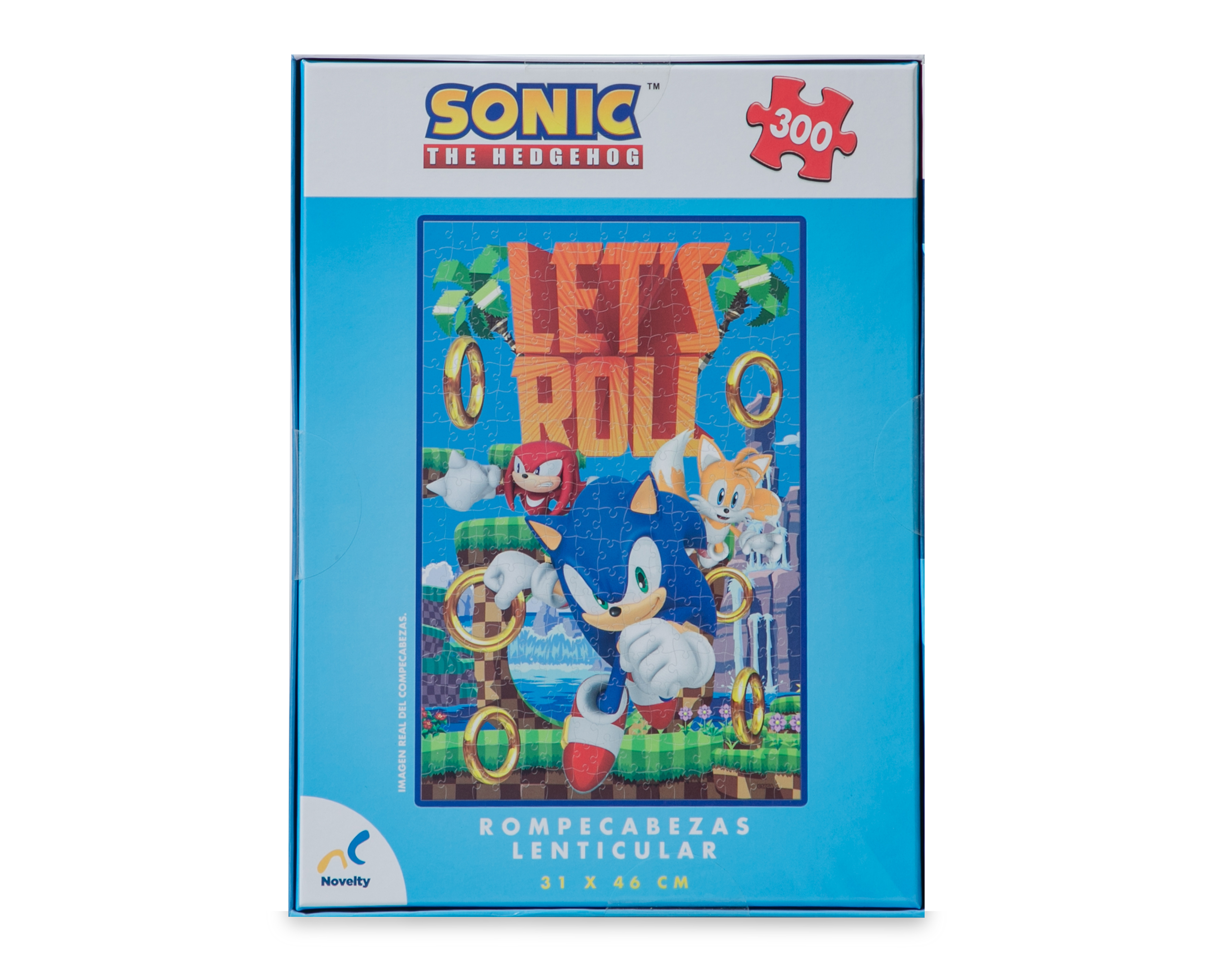Foto 3 pulgar | Foto 2 | Rompecabezas Lenticular Sonic 300 Piezas