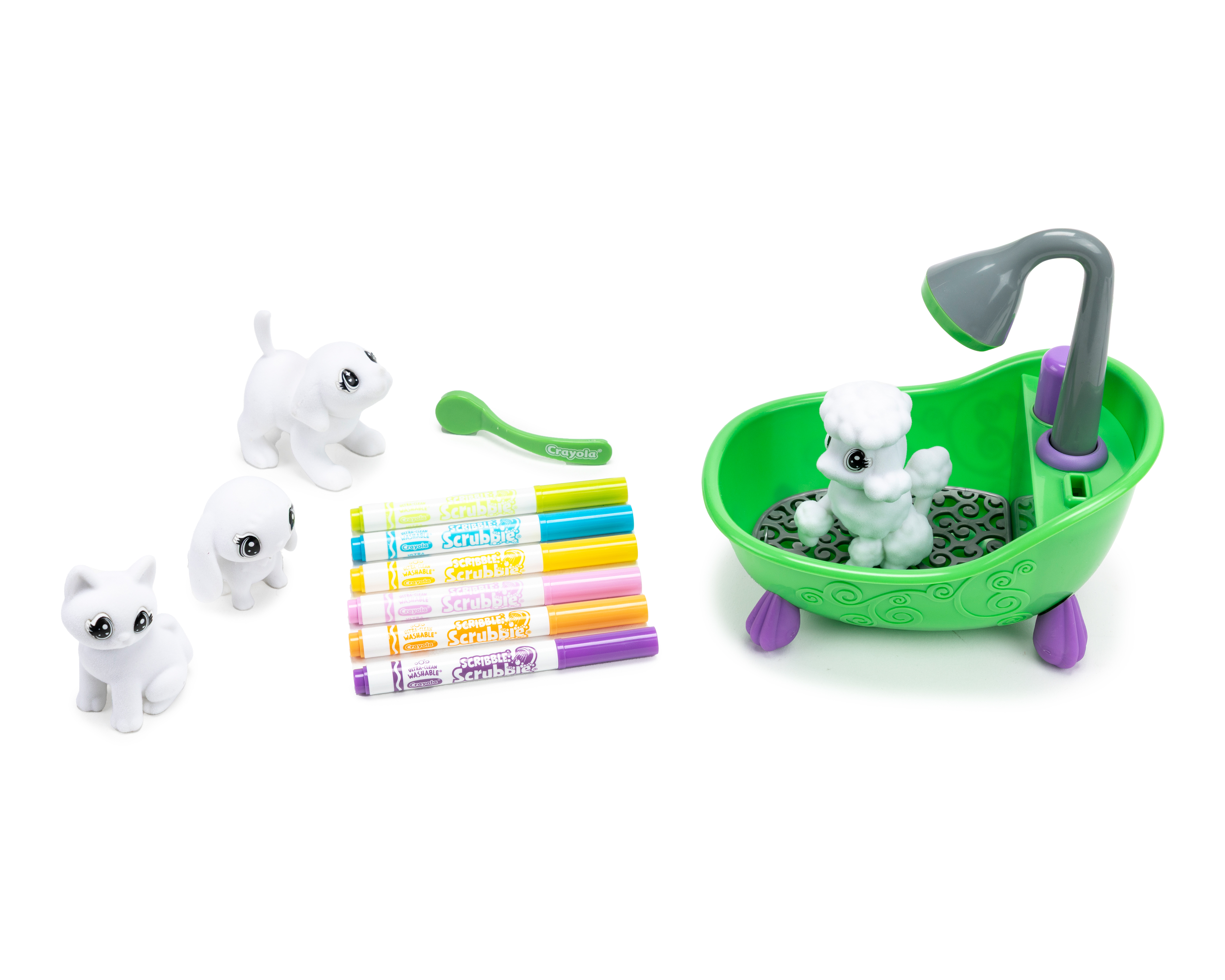 Color Pets Diversión en la Bañera Crayola