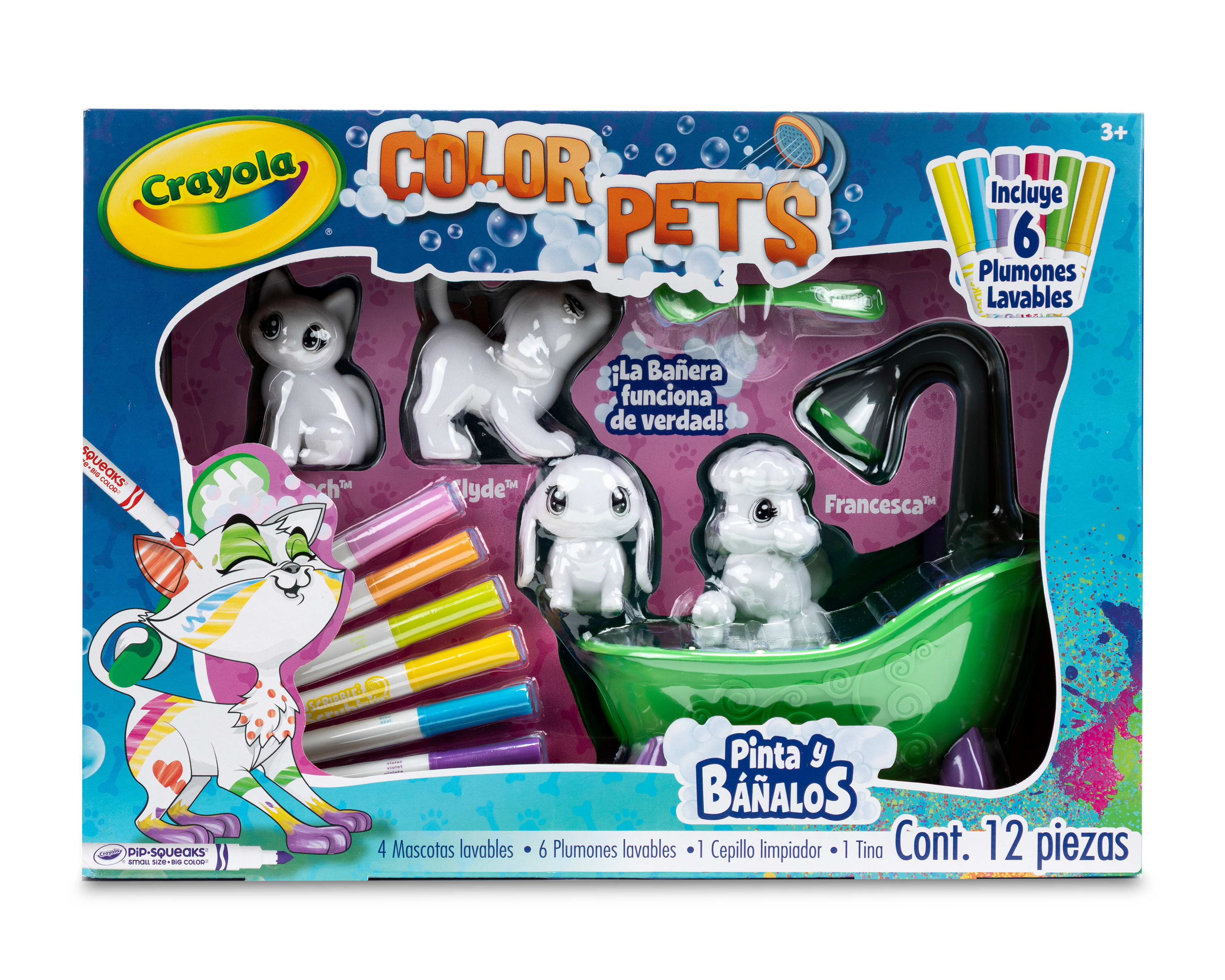 Foto 5 pulgar | Foto 4 | Color Pets Diversión en la Bañera Crayola