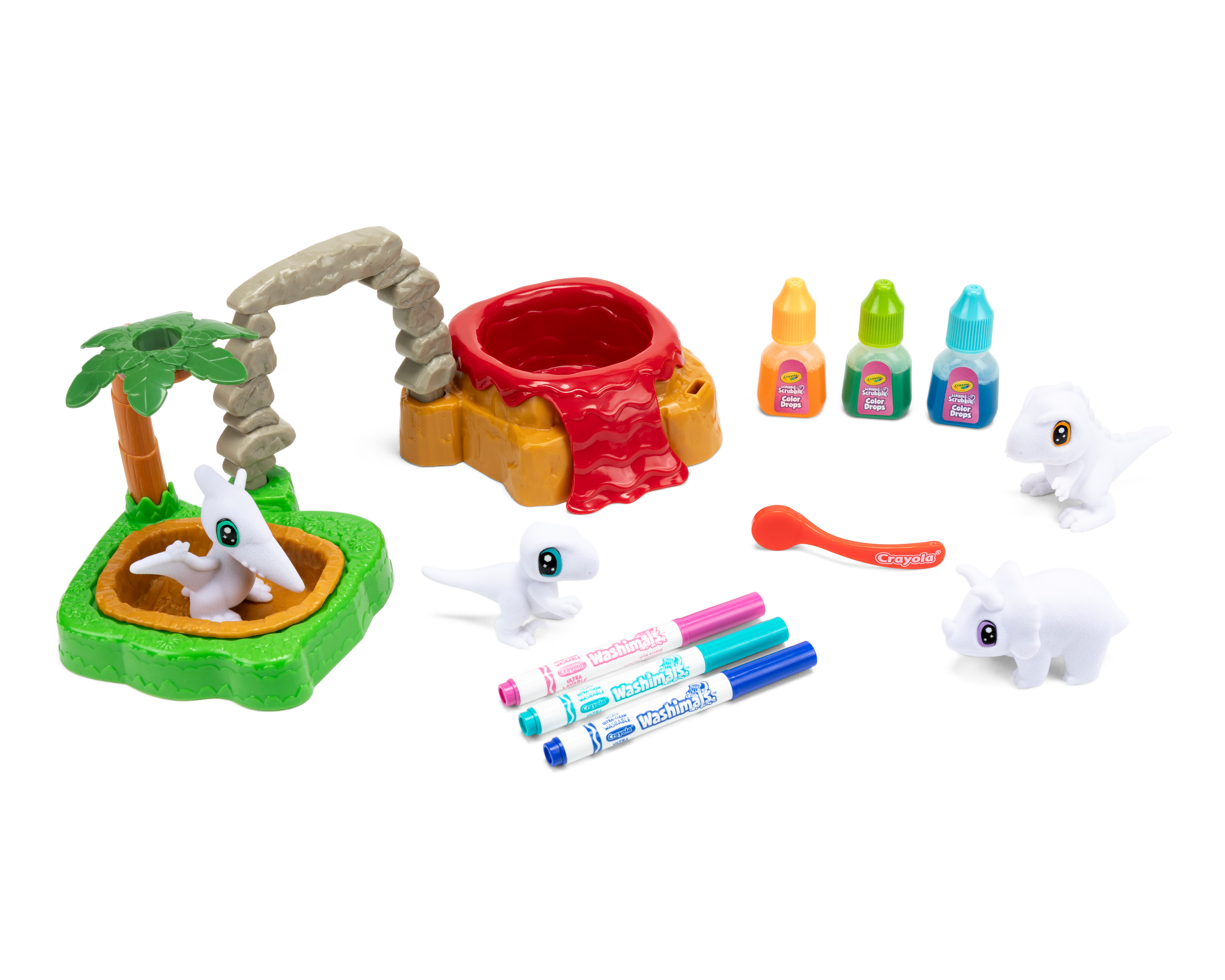 Figuras Crayola Color Pets Dinosaurios