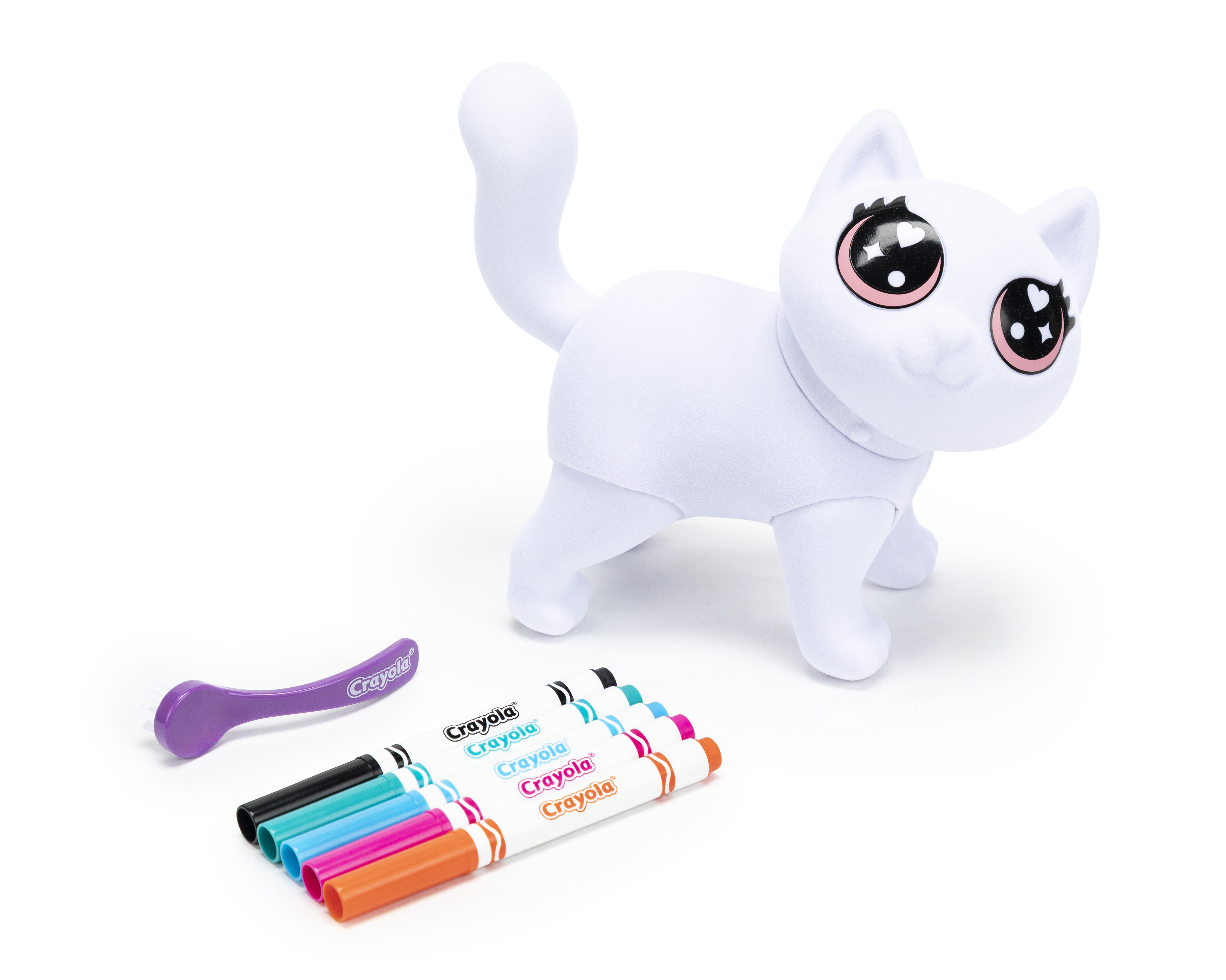 Foto 2 pulgar | Foto 1 | Gato Jenny Color Pets Jumbo Crayola con Accesorios