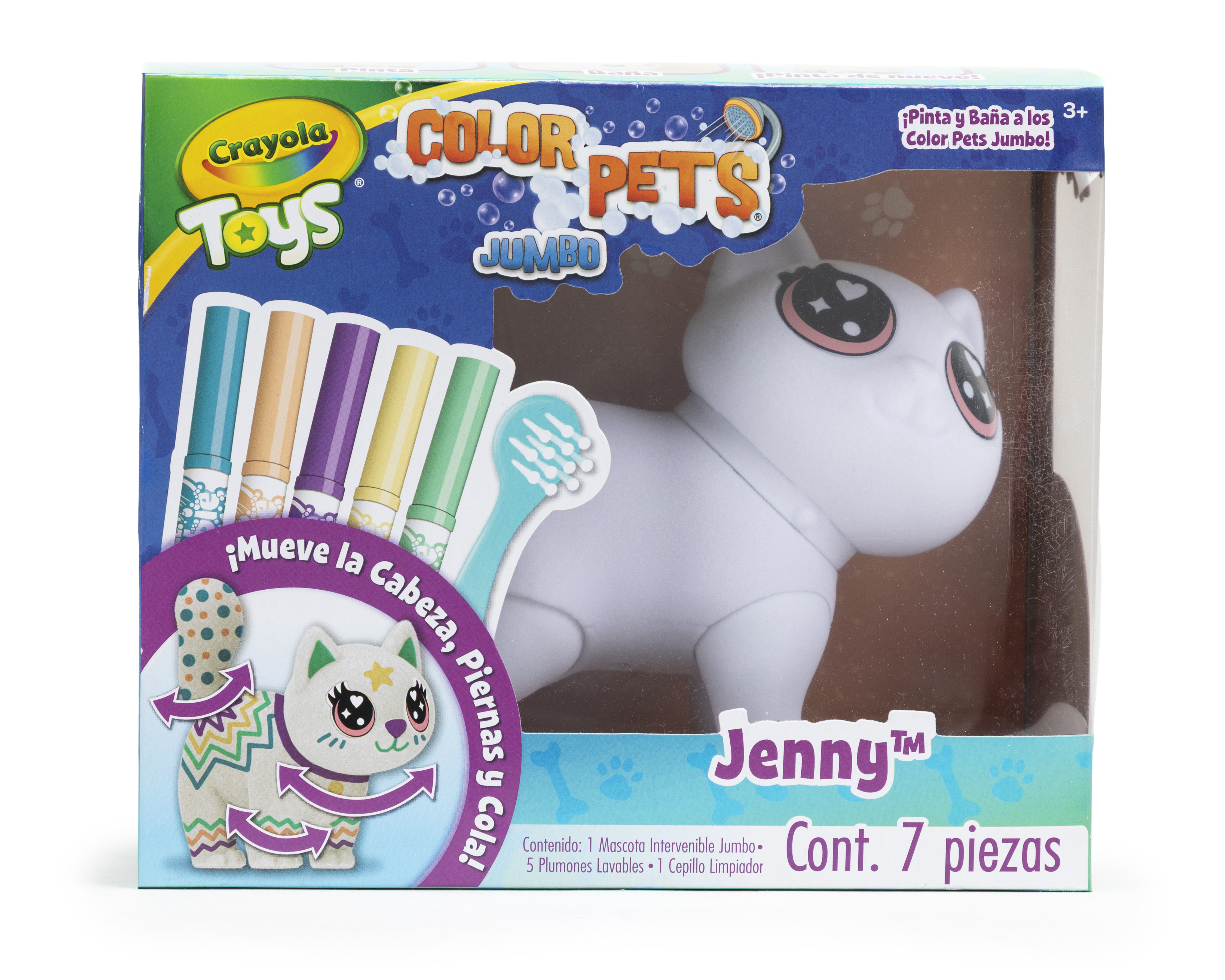 Foto 4 | Foto 4 | Gato Jenny Color Pets Jumbo Crayola con Accesorios