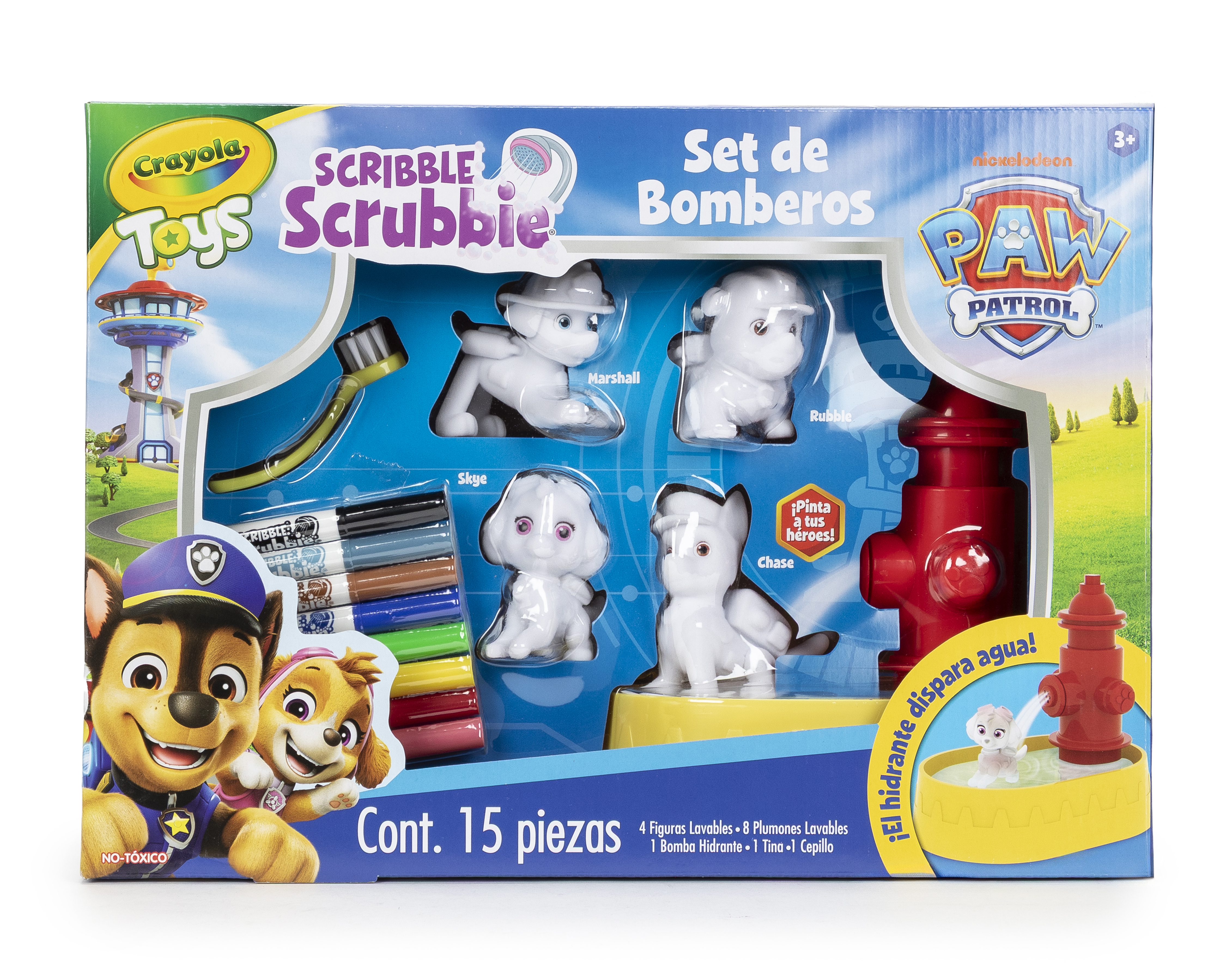 Foto 4 | Foto 4 | Set de Bomberos Scribble Scrubbie Crayola Paw Patrol