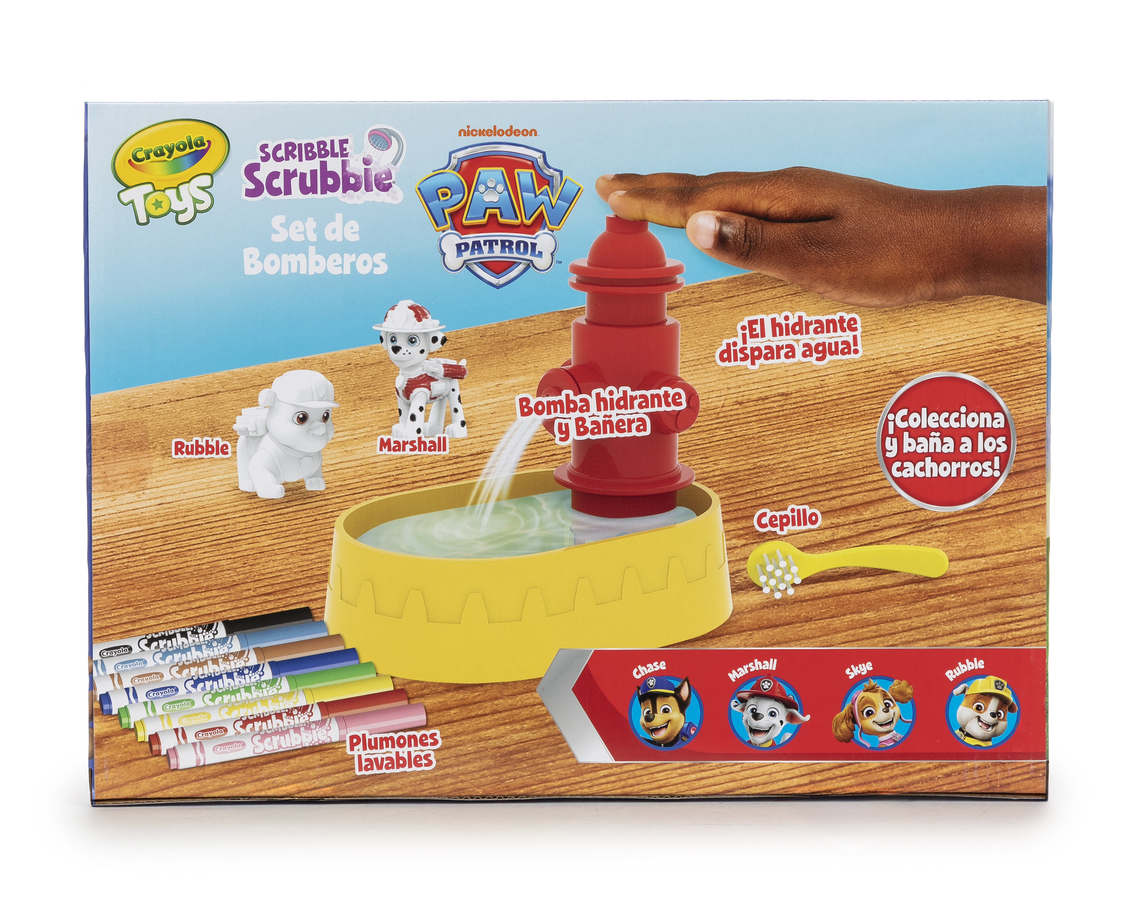 Foto 6 pulgar | Foto 5 | Set de Bomberos Scribble Scrubbie Crayola Paw Patrol