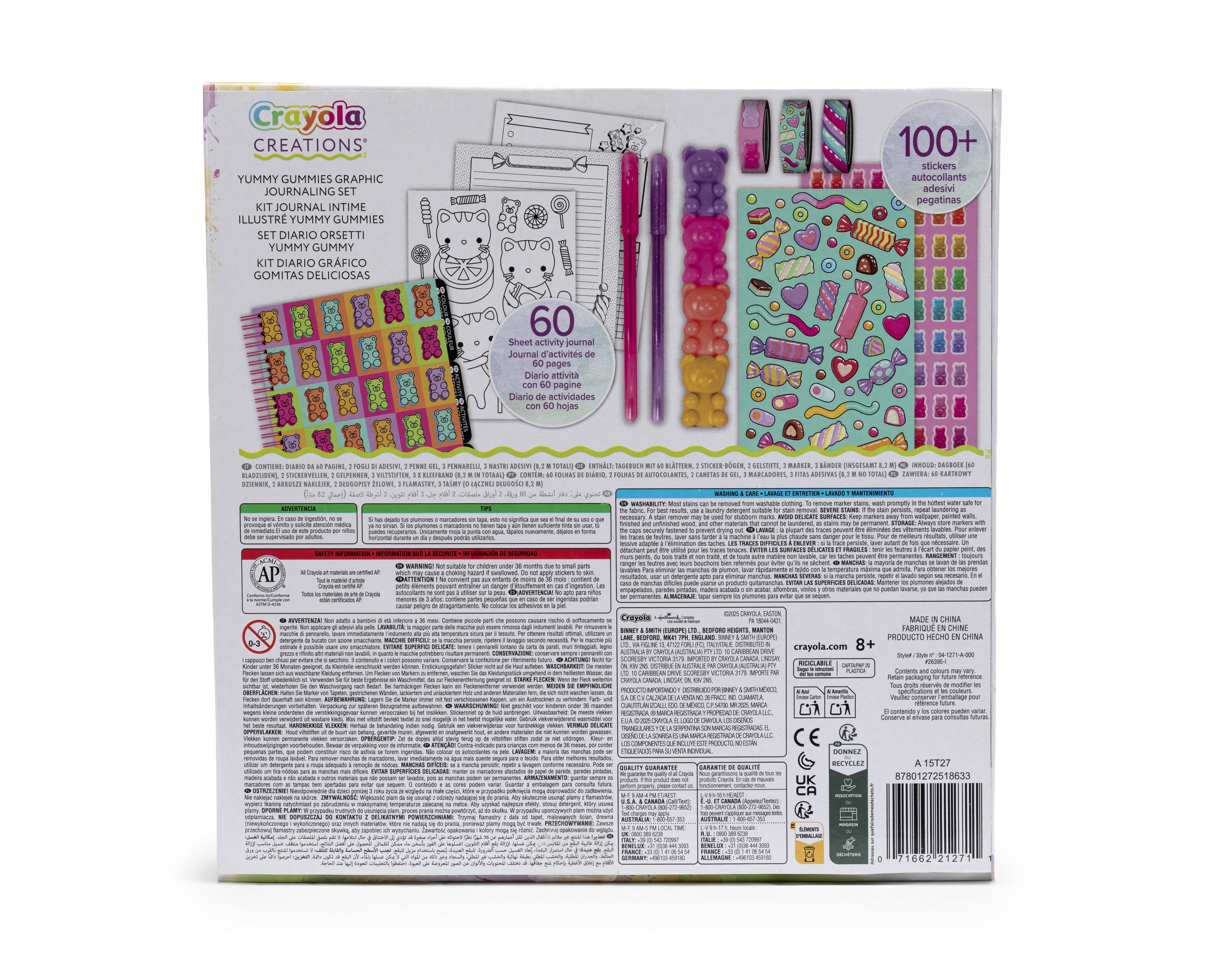 Foto 5 | Foto 5 | Set de Diario Crayola