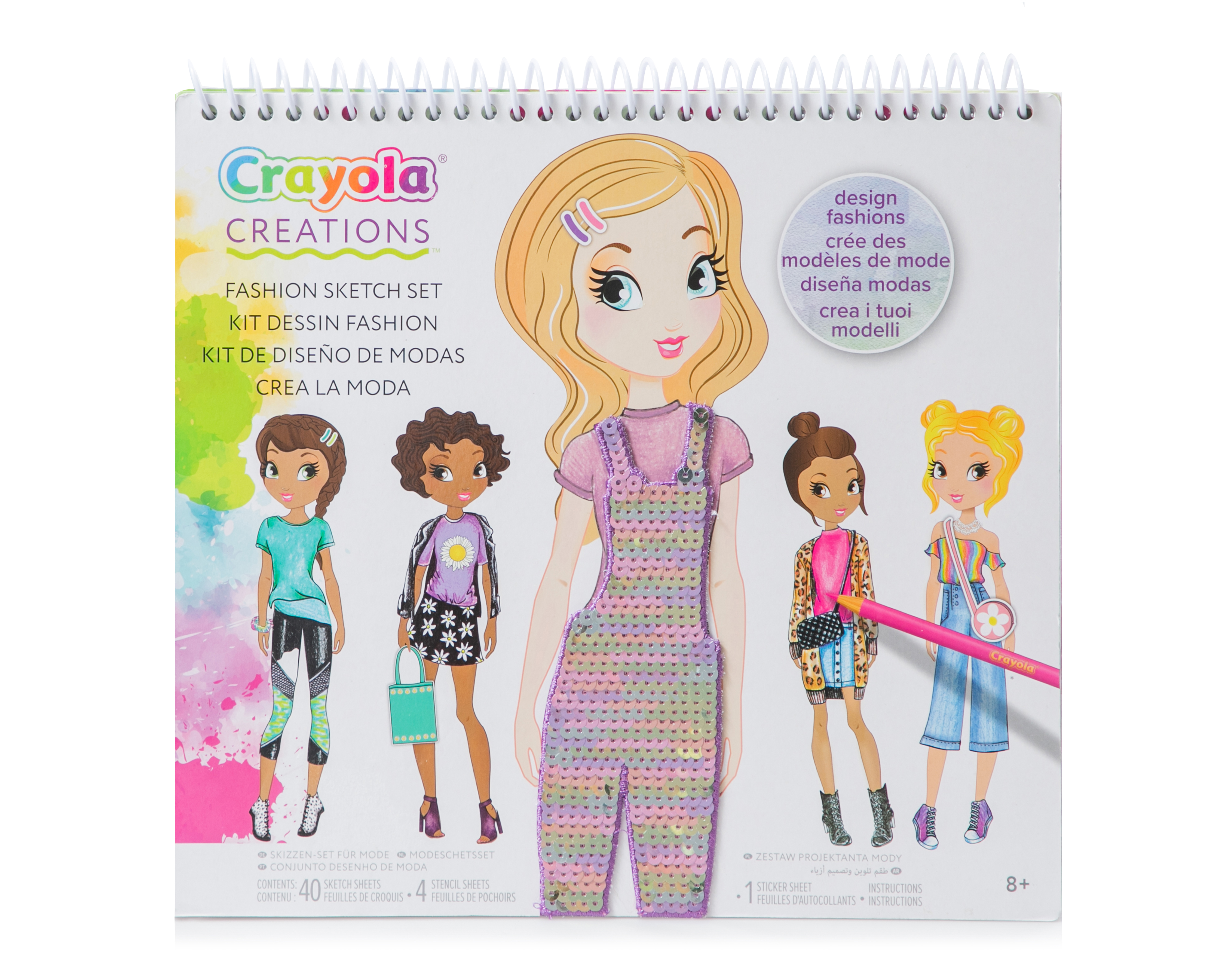 Kit de Diseño de Modas Crayola Creations con Accesorios