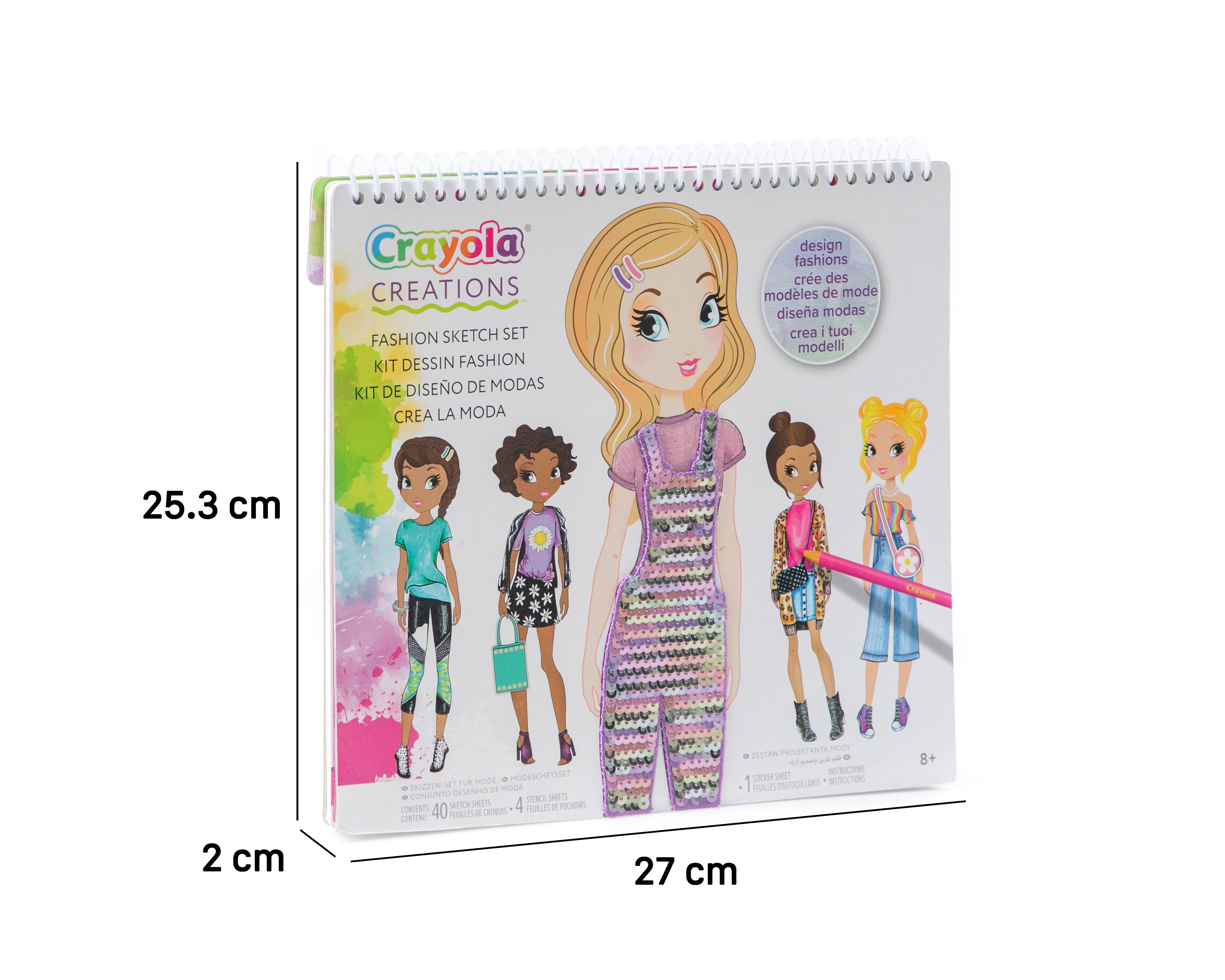 Foto 4 | Foto 4 | Kit de Diseño de Modas Crayola Creations con Accesorios