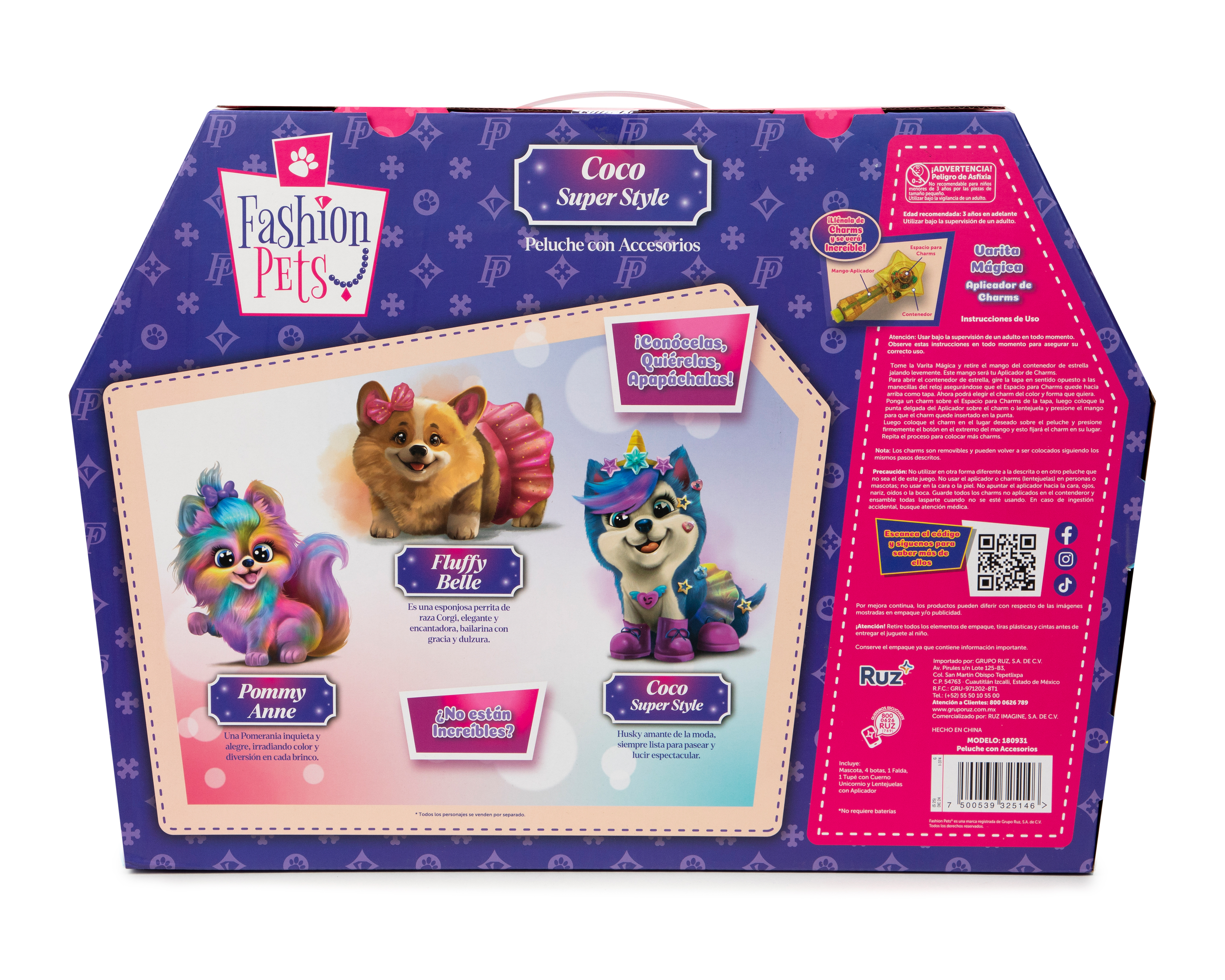 Foto 6 pulgar | Foto 5 | Peluche The Pets Coco Super Style con Accesorios