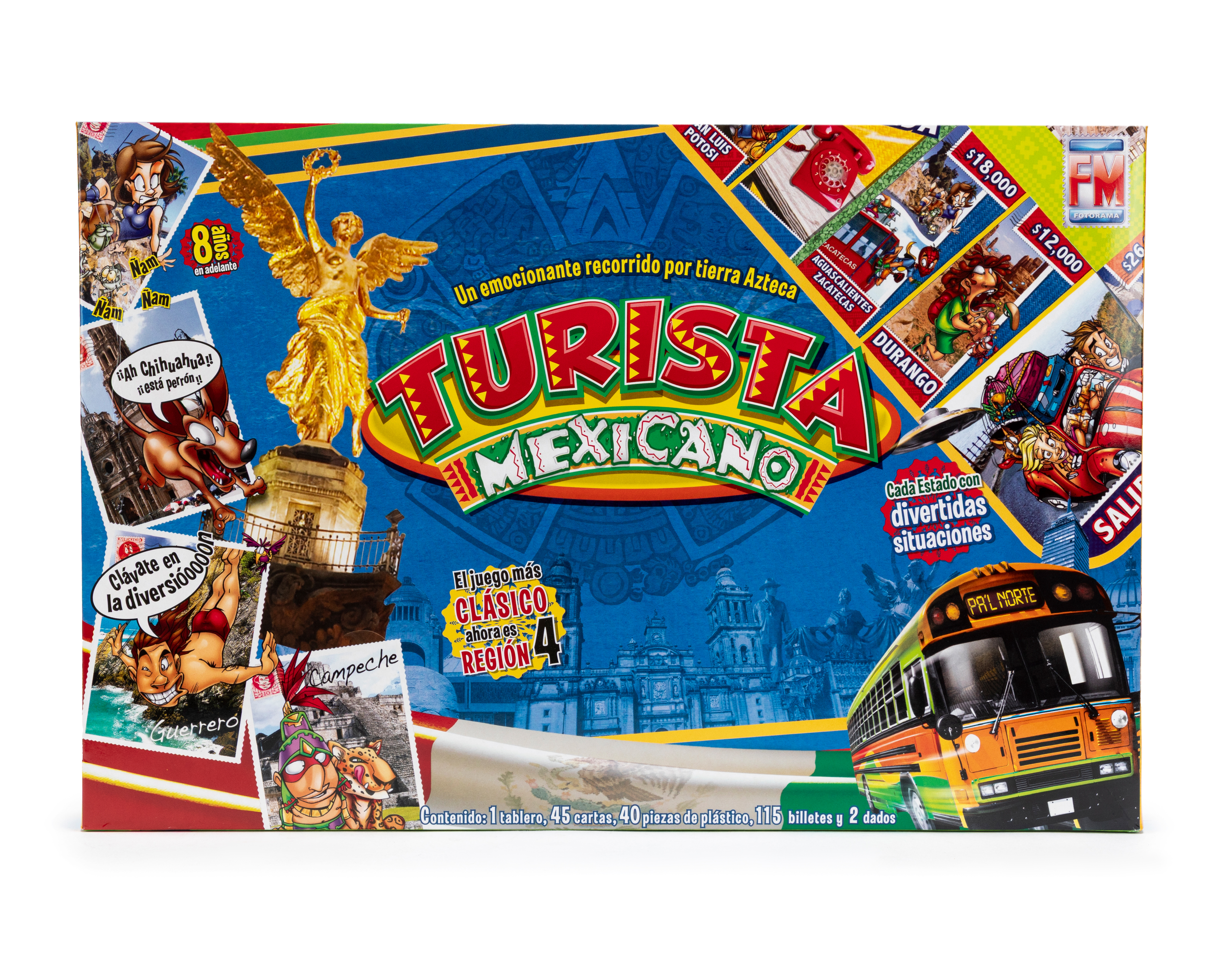 Foto 2 pulgar | Foto 1 | Juego de Mesa Turista Mexicano Fotorama