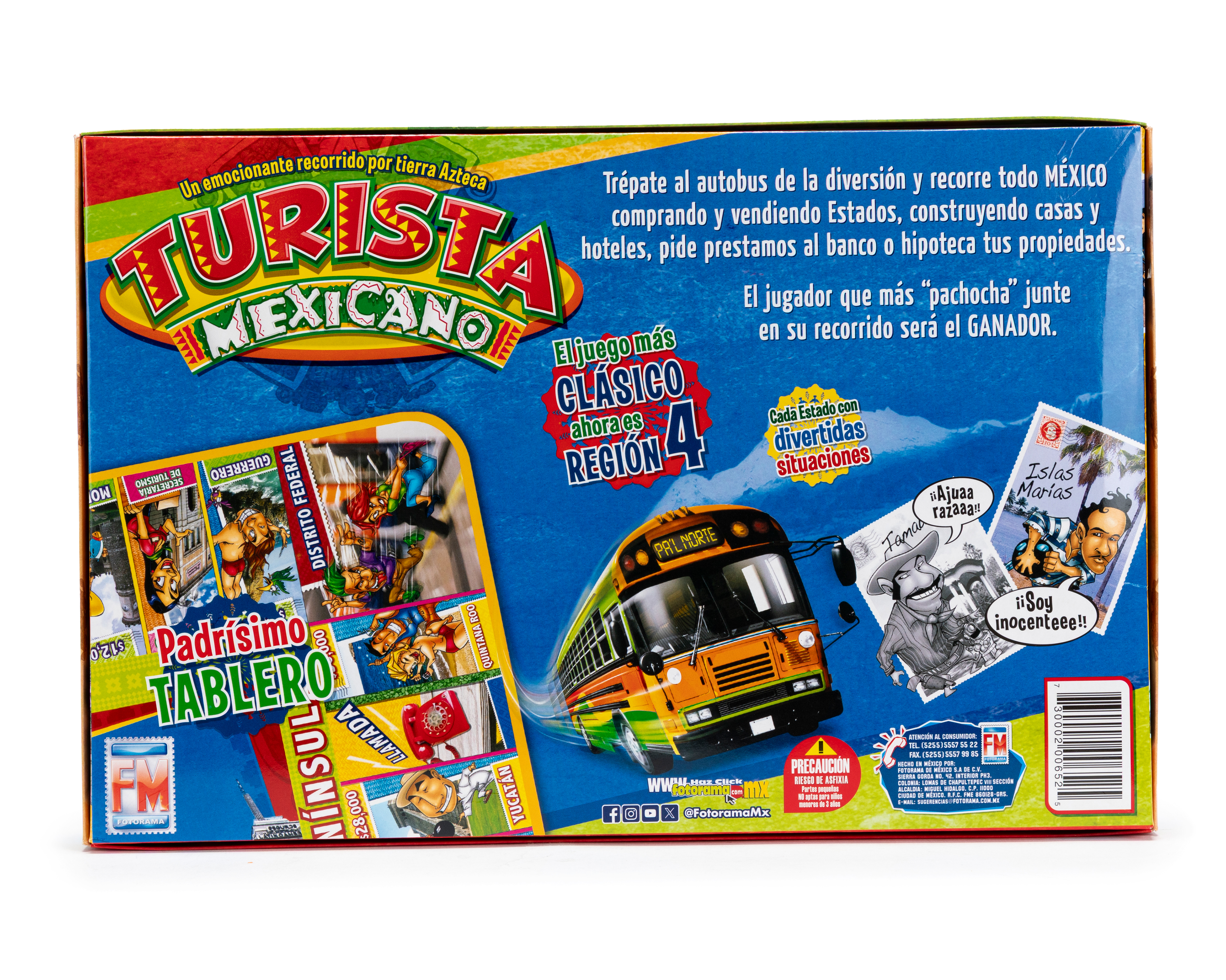 Foto 2 | Foto 2 | Juego de Mesa Turista Mexicano Fotorama