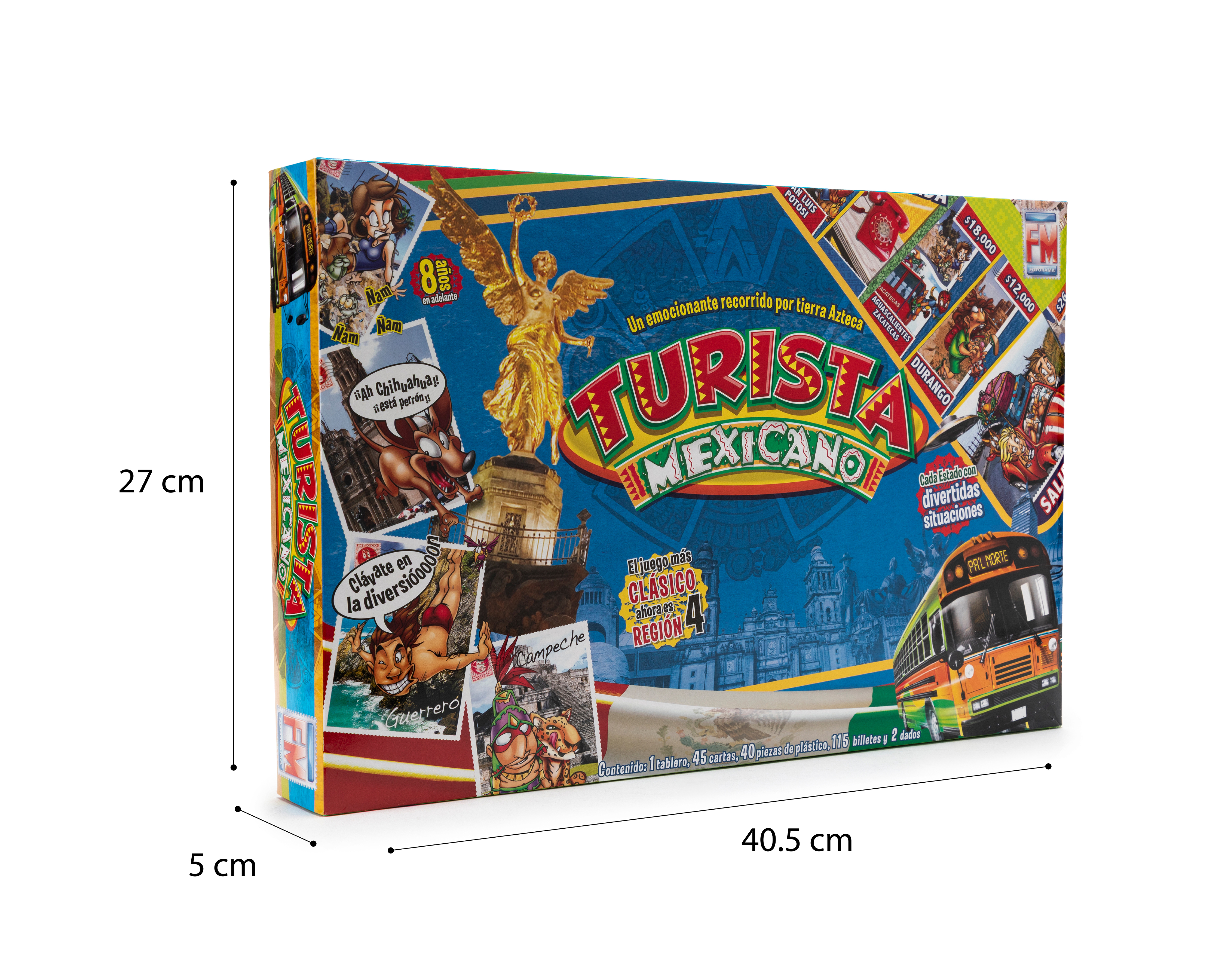 Foto 4 pulgar | Foto 3 | Juego de Mesa Turista Mexicano Fotorama