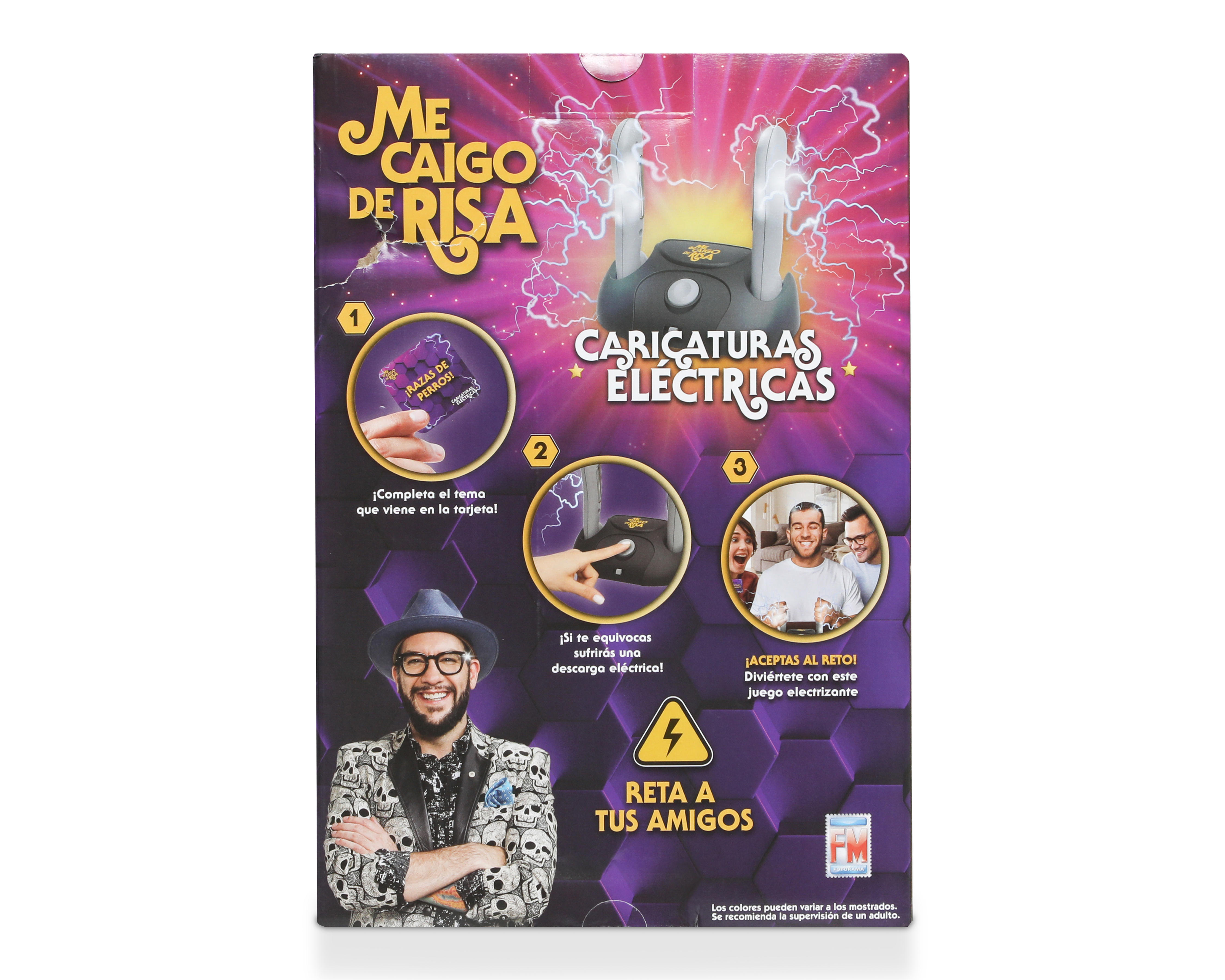 Foto 2 | Foto 2 | Juego de Mesa Me Caigo de Risa Caricaturas Eléctricas Fotorama