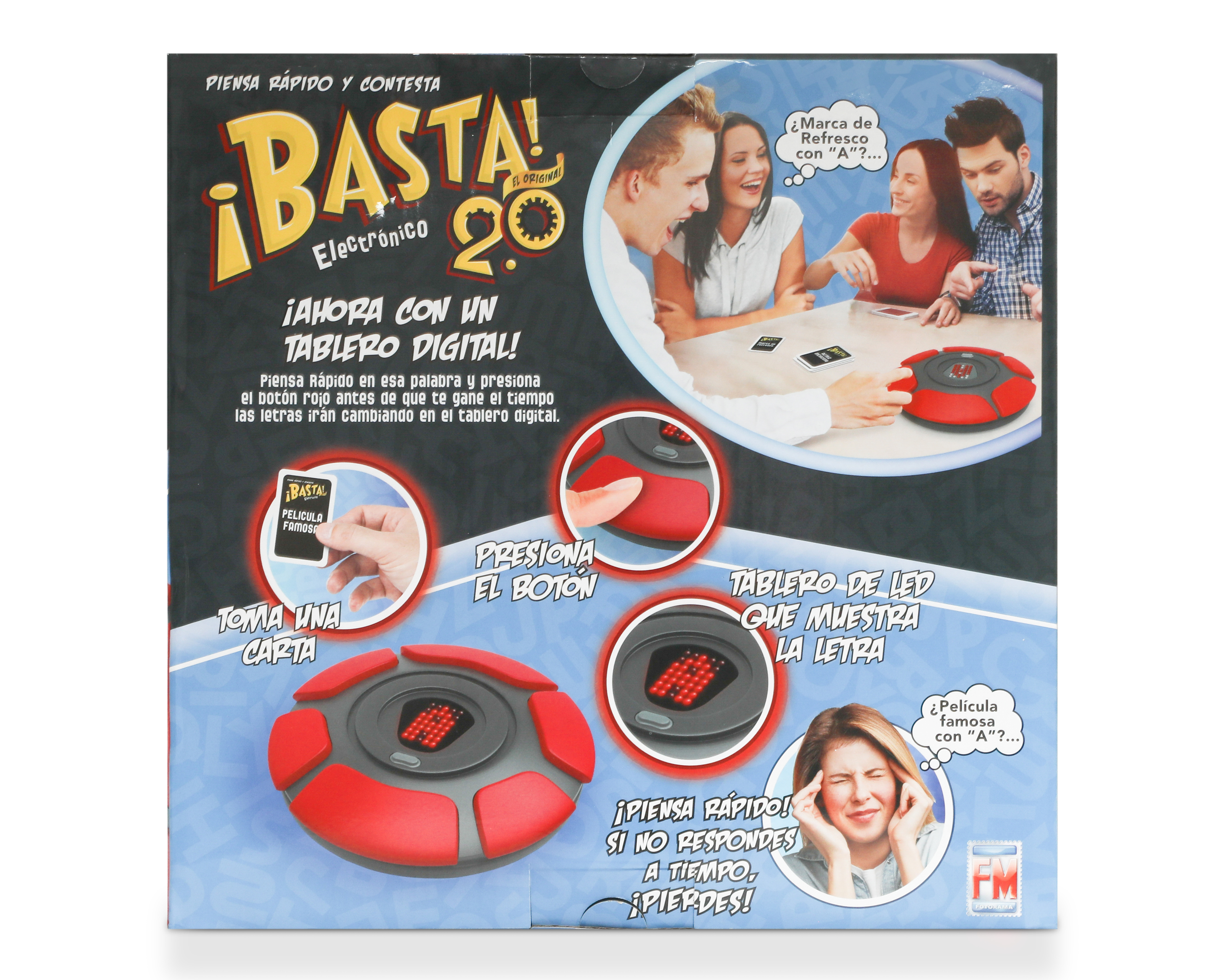 Foto 3 pulgar | Foto 2 | Juego de Mesa ¡Basta! Electrónico 2.0 Fotorama