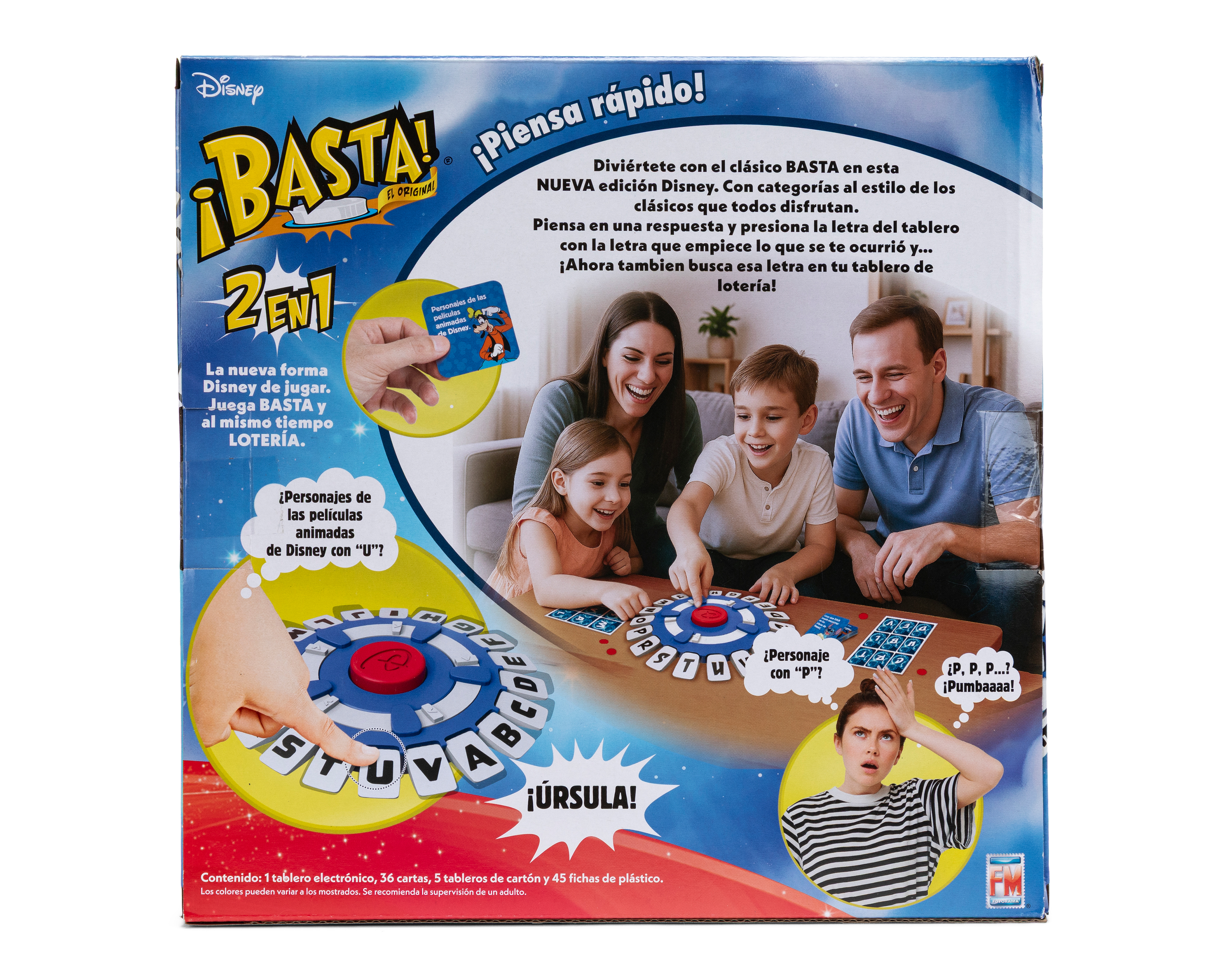 Foto 3 pulgar | Foto 2 | Juego de Mesa Basta 2 en 1 Disney Fotorama