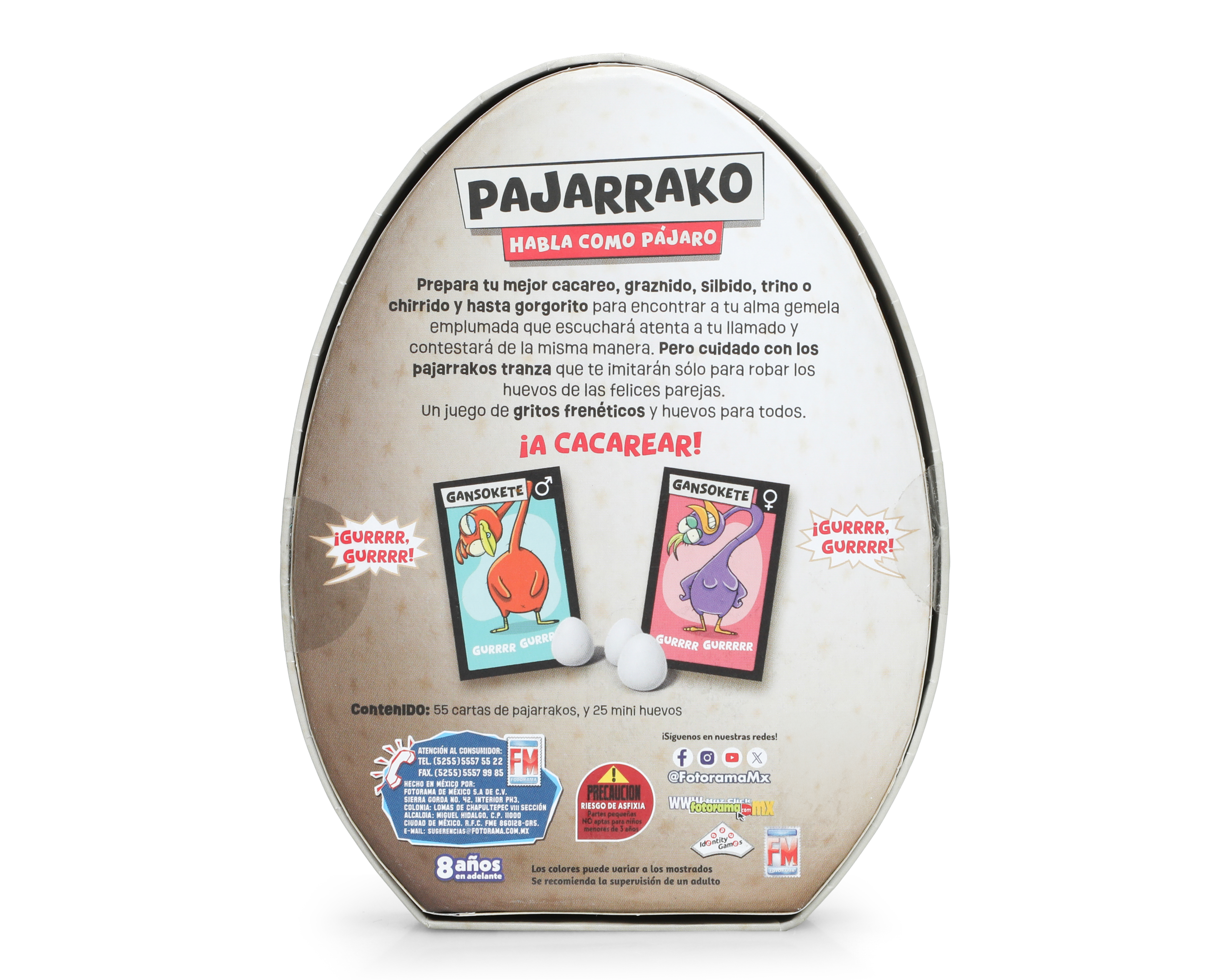 Foto 3 pulgar | Foto 2 | Juego de Mesa Pajarrako Fotorama