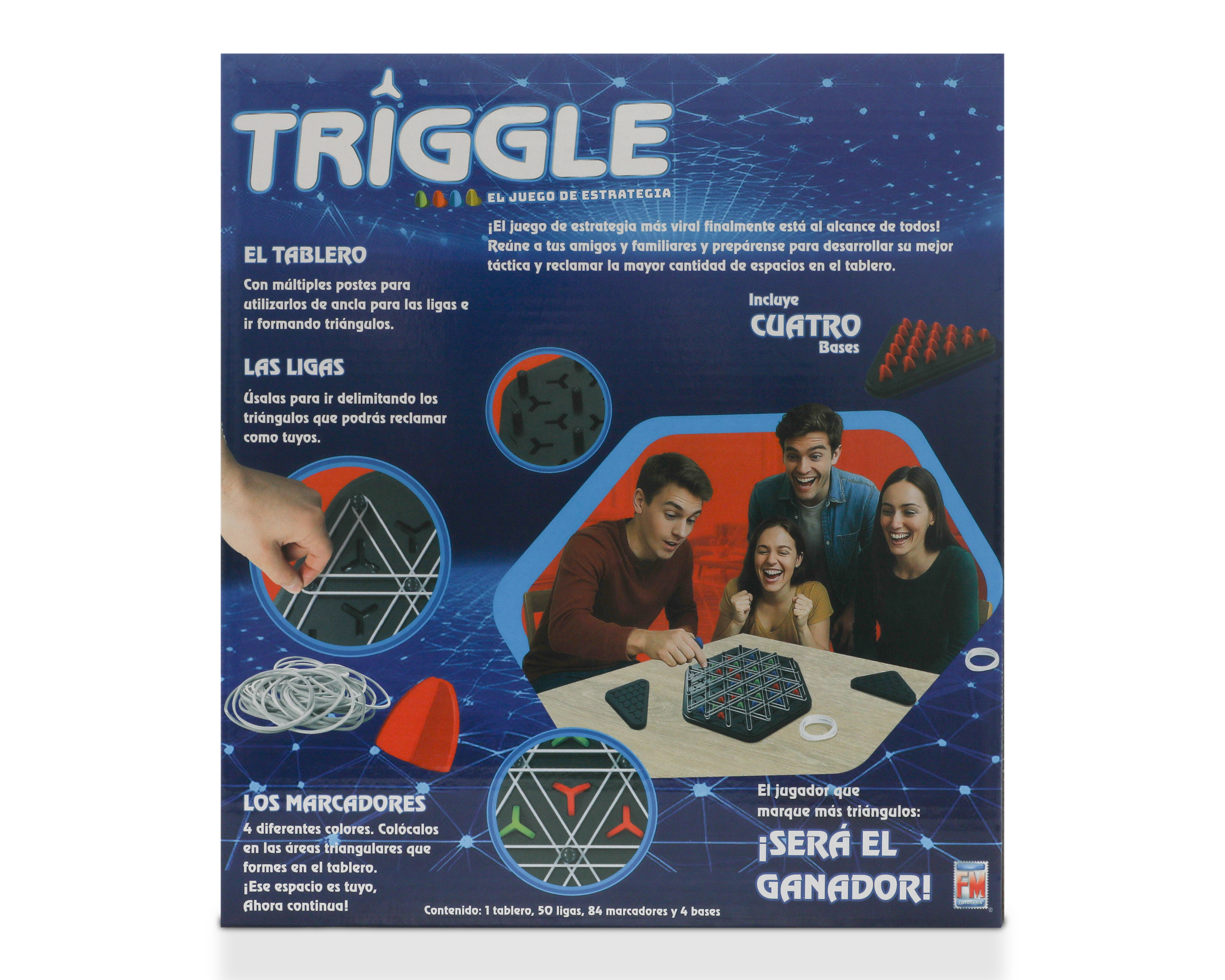 Foto 3 pulgar | Foto 2 | Juego de Mesa Triggle Fotorama