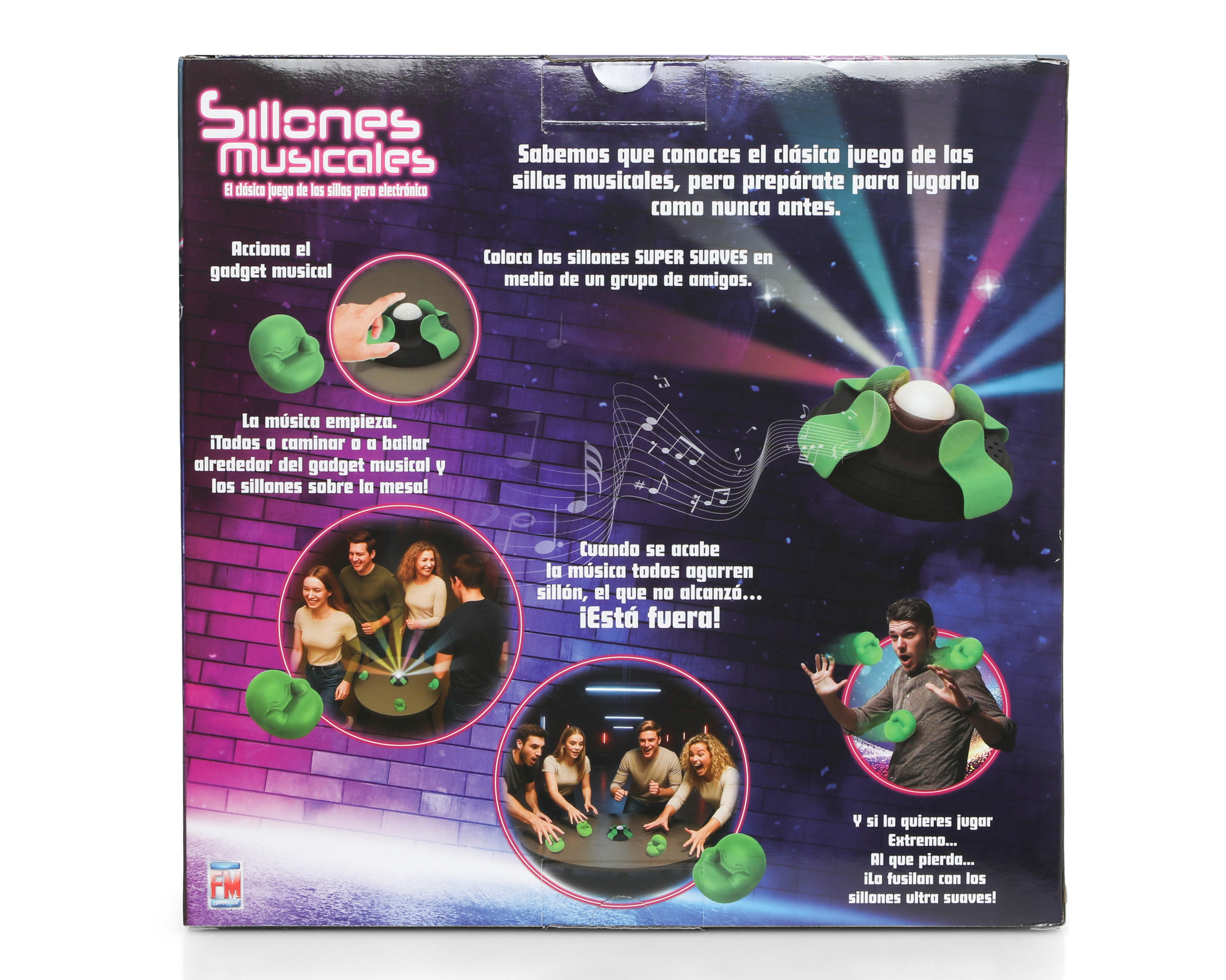 Foto 3 pulgar | Foto 2 | Juego de Mesa Sillones Musicales Fotorama