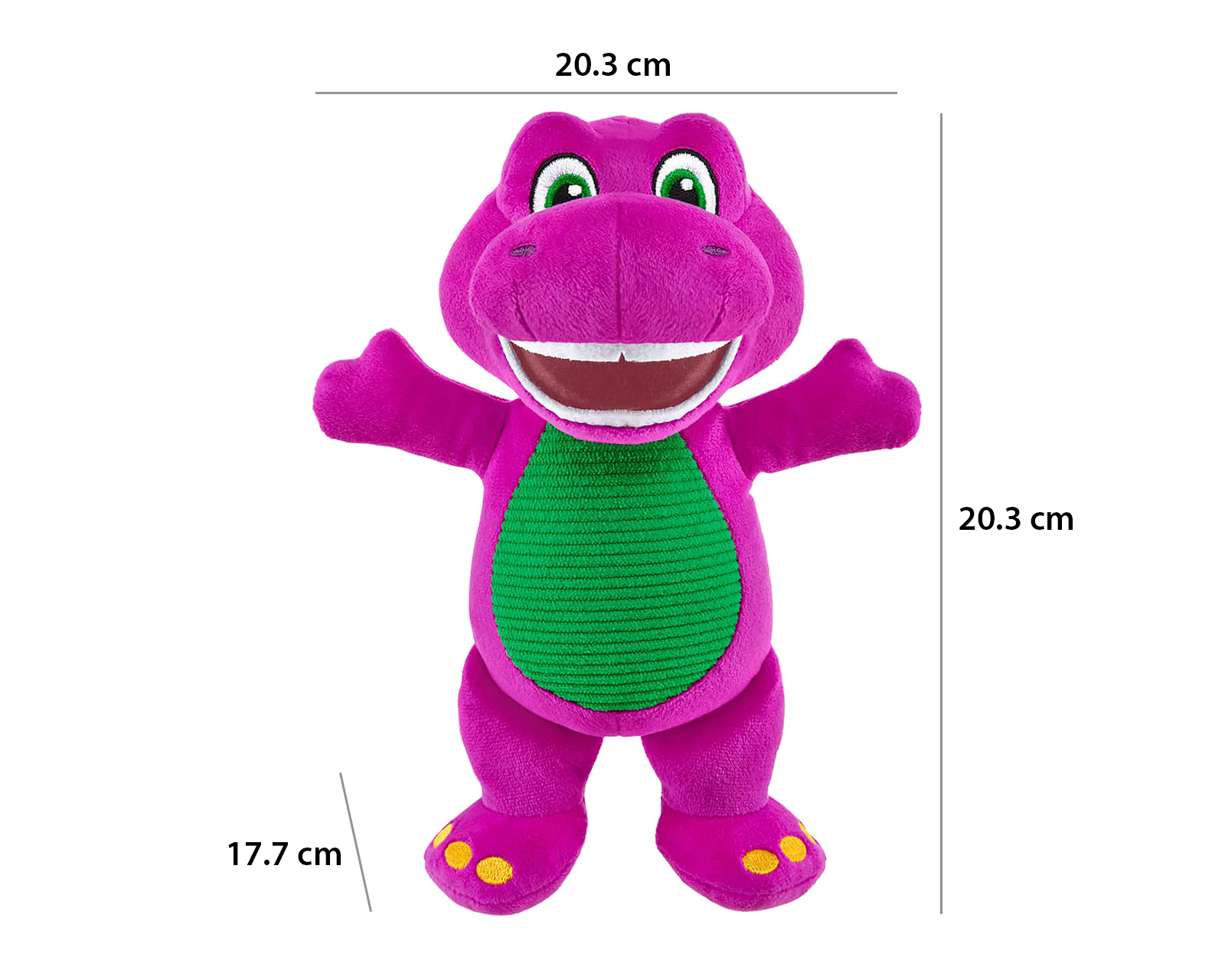 Foto 6 | Foto 6 | Barney de Peluche Fisher-Price Suave