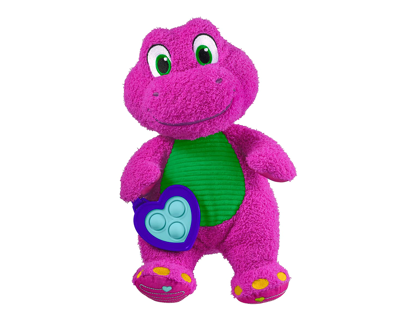 Foto 3 pulgar | Foto 2 | Barney de Peluche Fisher Price Sensorial