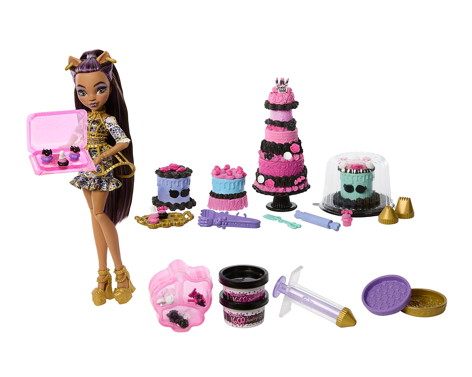 Foto 2 pulgar | Foto 1 | Muñeca Monster High Scary Sweet Birthday con Accesorios