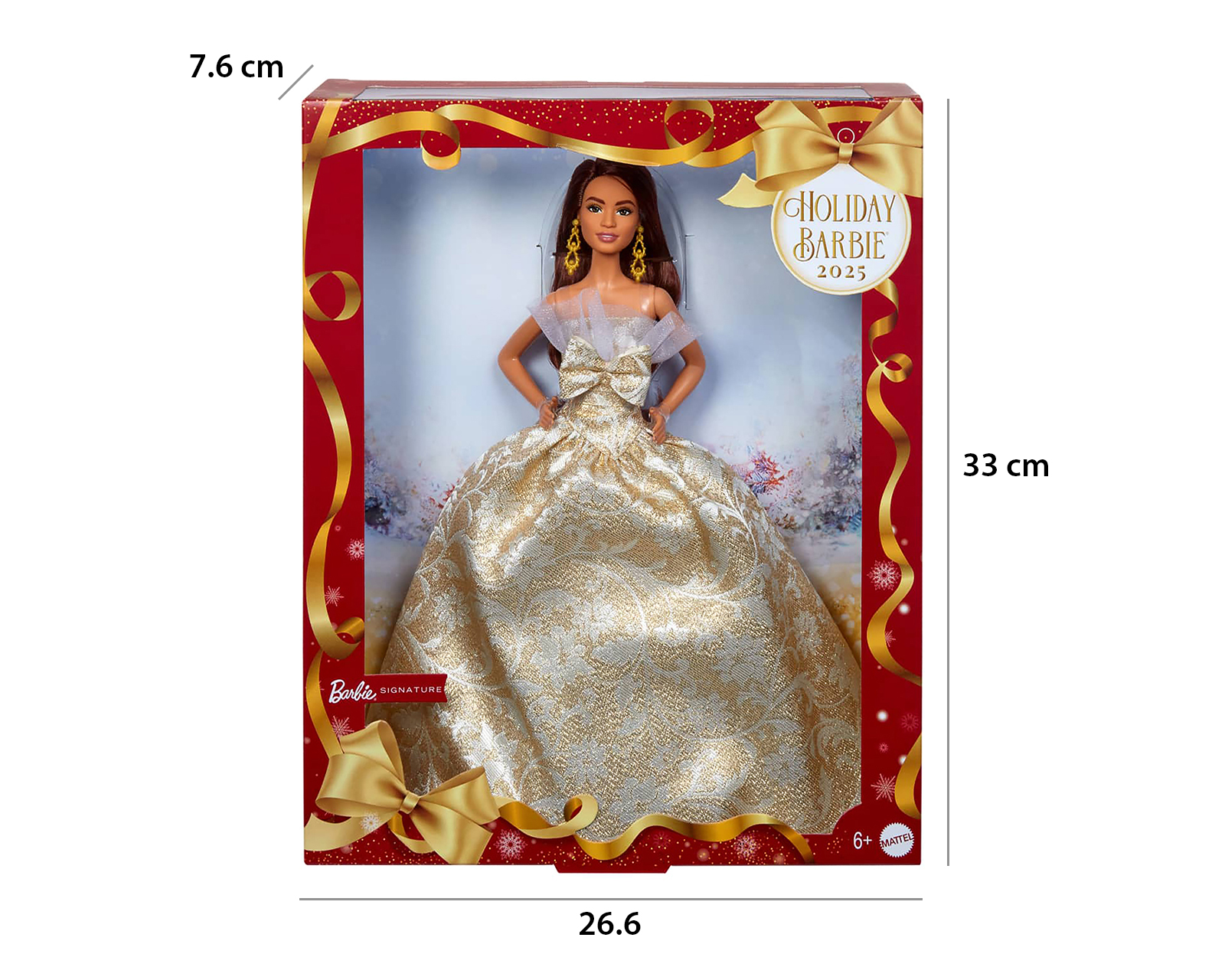 Foto 9 pulgar | Foto 8 | Muñeca Signature 2025 Barbie Holiday