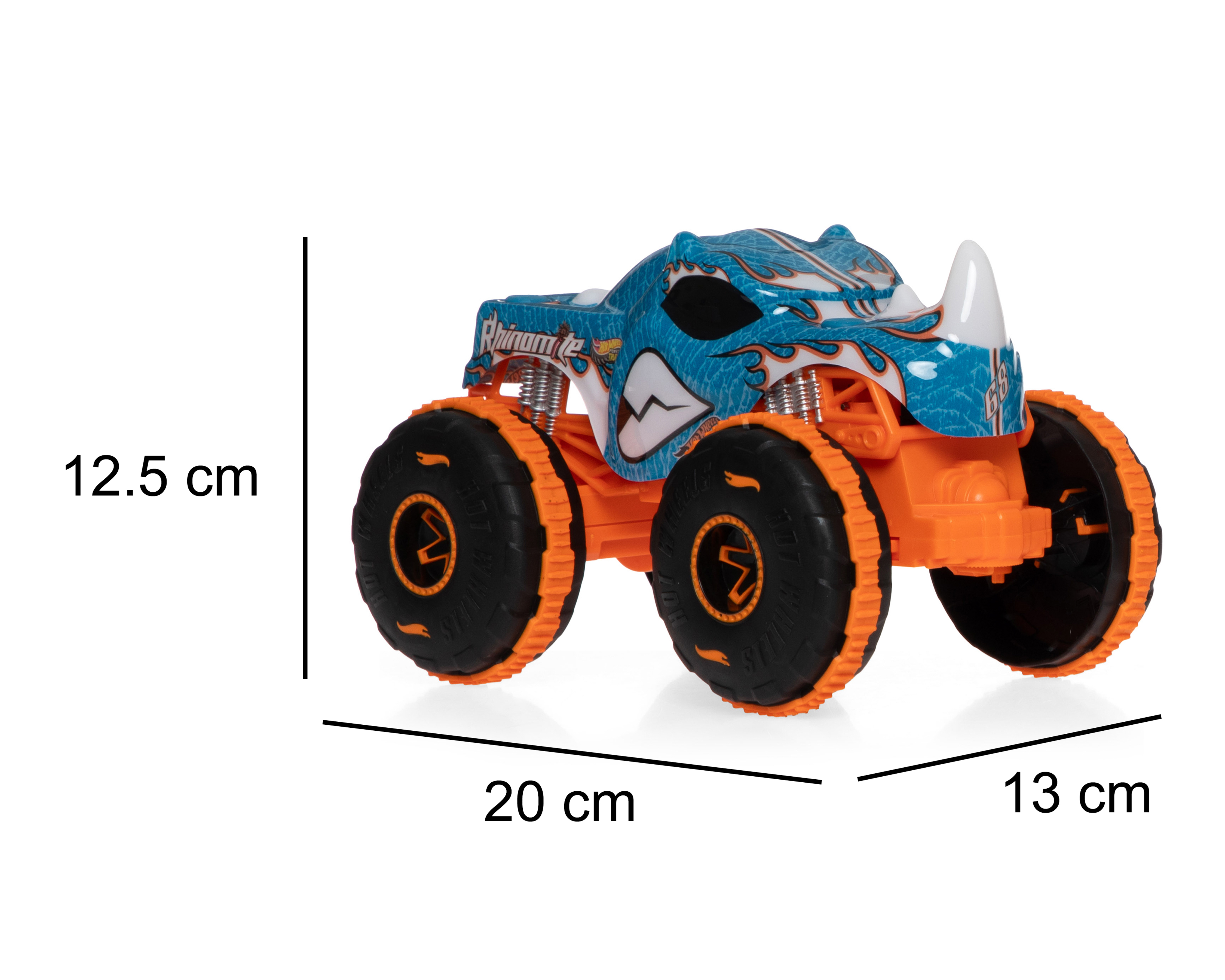 Foto 7 pulgar | Foto 6 | Carro de Control Remoto Hot Wheels Rhinomite RC