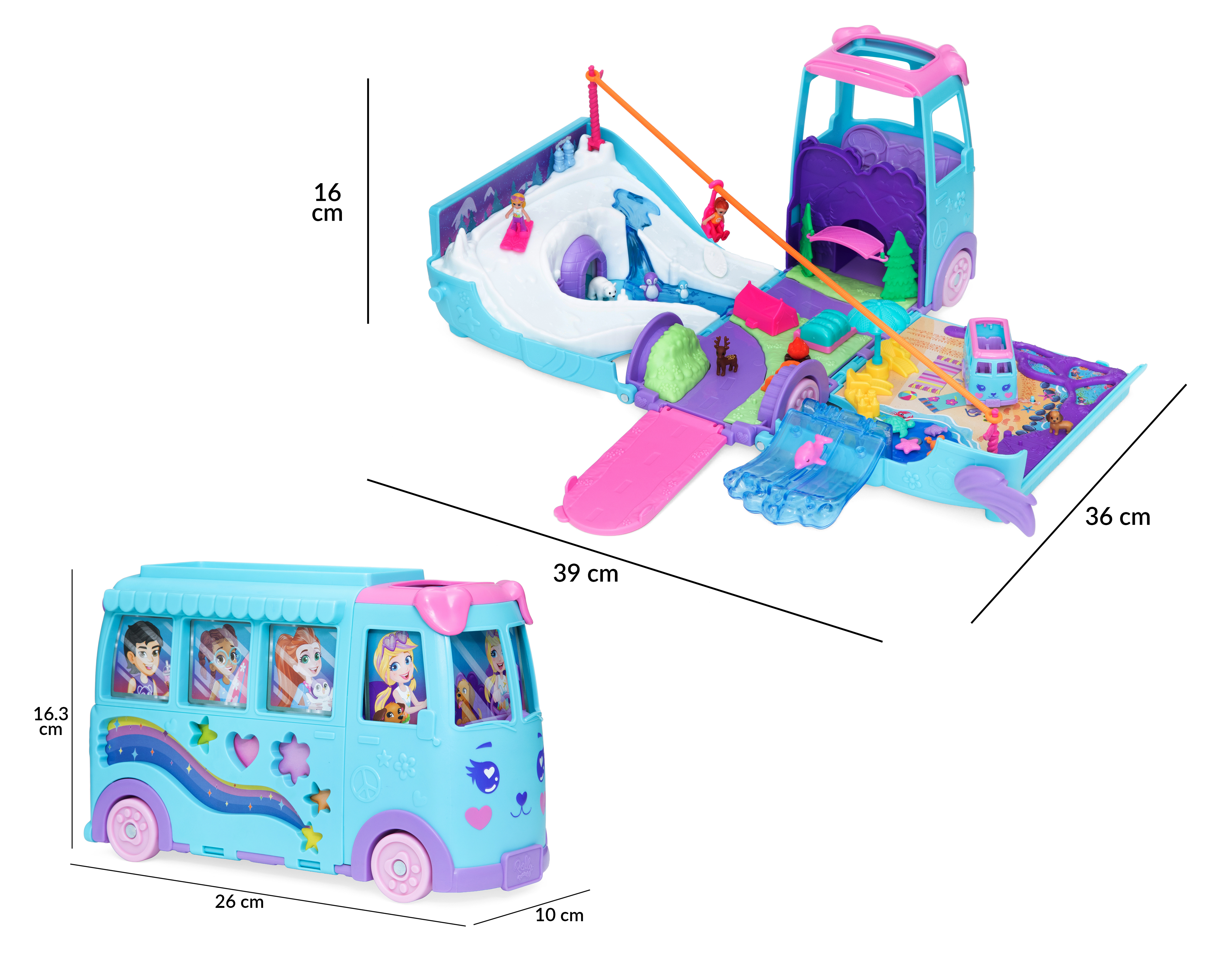 Foto 7 | Foto 7 | Aventuras Sobre Ruedas con Mascotas Polly Pocket con Accesorios