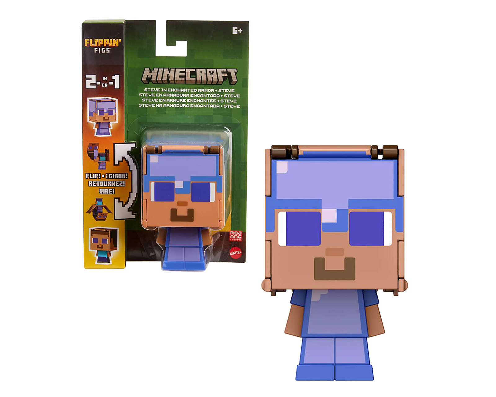 Figura de Acción Minecraft 2 en 1