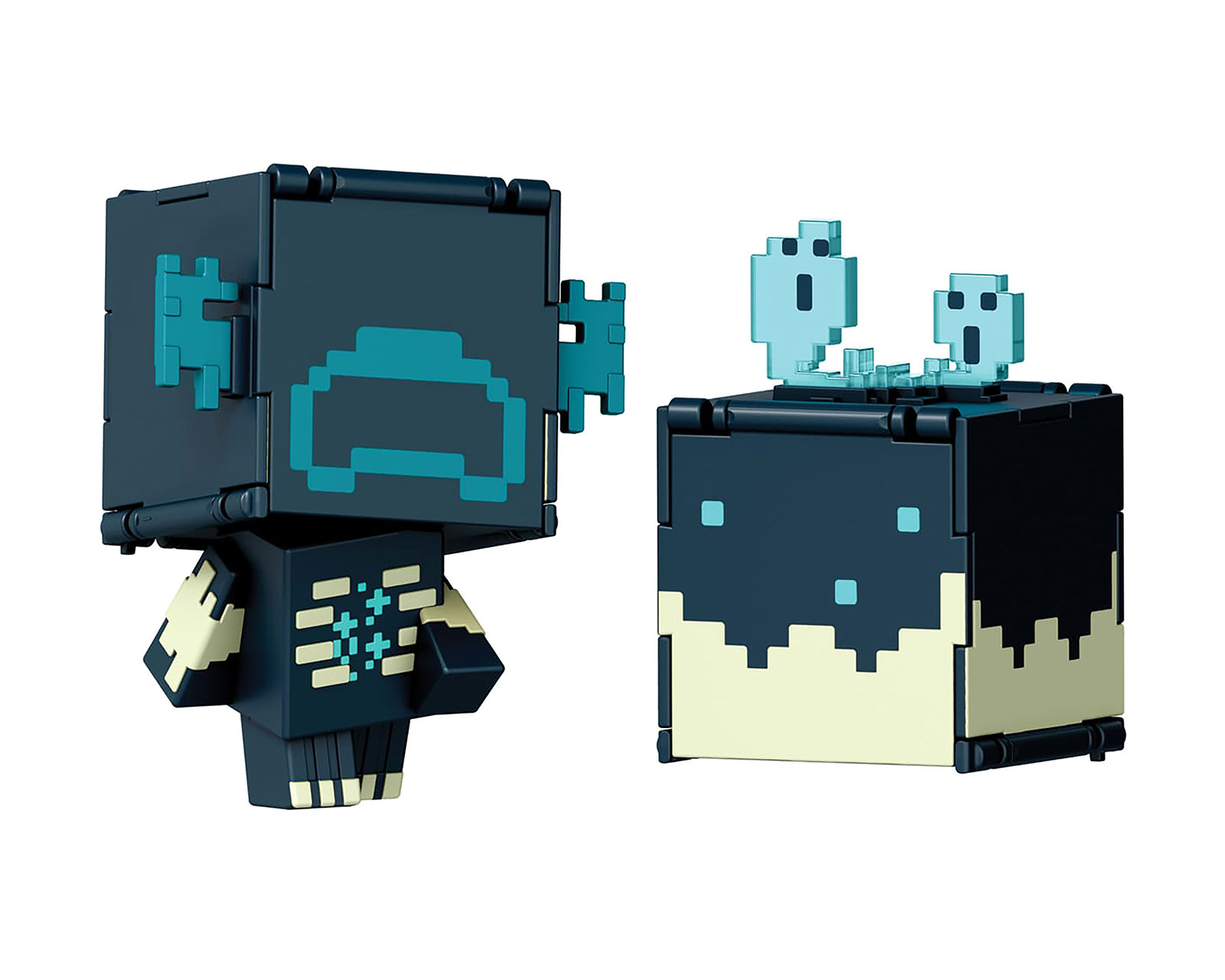 Foto 3 pulgar | Foto 2 | Warden Figura de Acción Minecraft Catalizador de Sculk