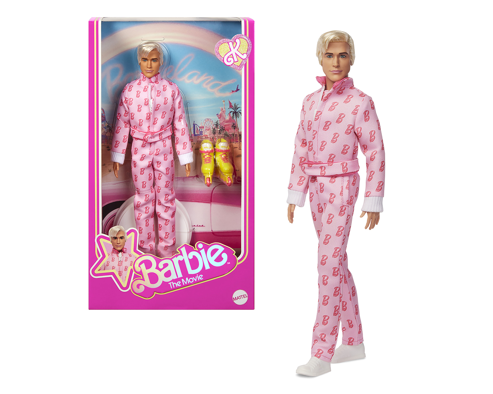 Foto 2 pulgar | Foto 1 | Muñeco Ken Barbie La Película con Patines