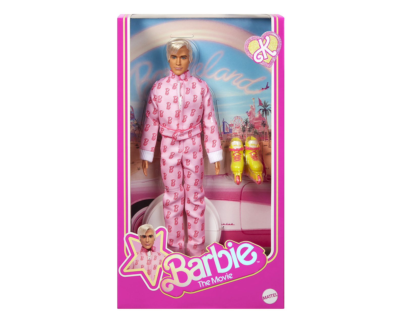 Foto 7 pulgar | Foto 6 | Muñeco Ken Barbie La Película con Patines