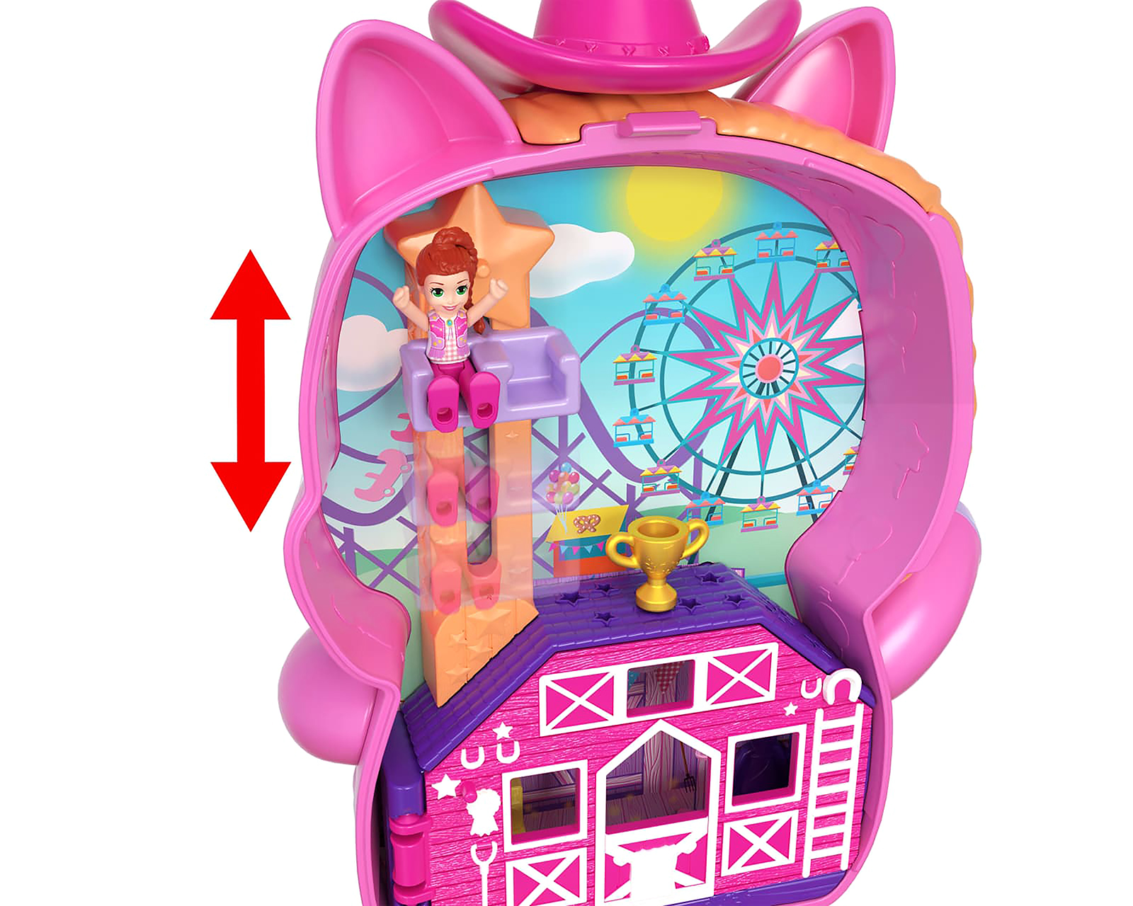 Foto 3 | Foto 3 | Rodeo Pony Polly Pocket con Accesorios