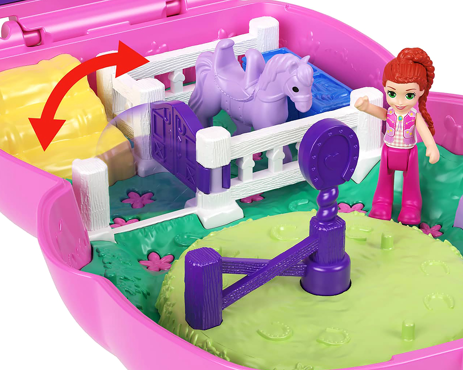 Foto 5 pulgar | Foto 4 | Rodeo Pony Polly Pocket con Accesorios
