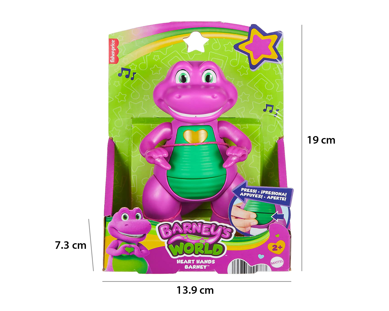 Foto 9 pulgar | Foto 8 | Barney Fisher-Price