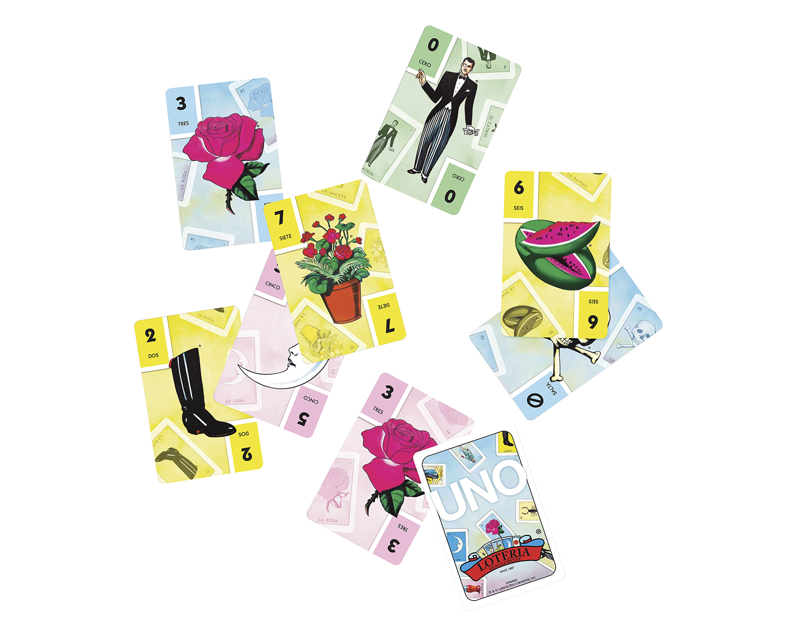 Foto 3 pulgar | Foto 2 | Juego de Mesa UNO Canvas Lotería