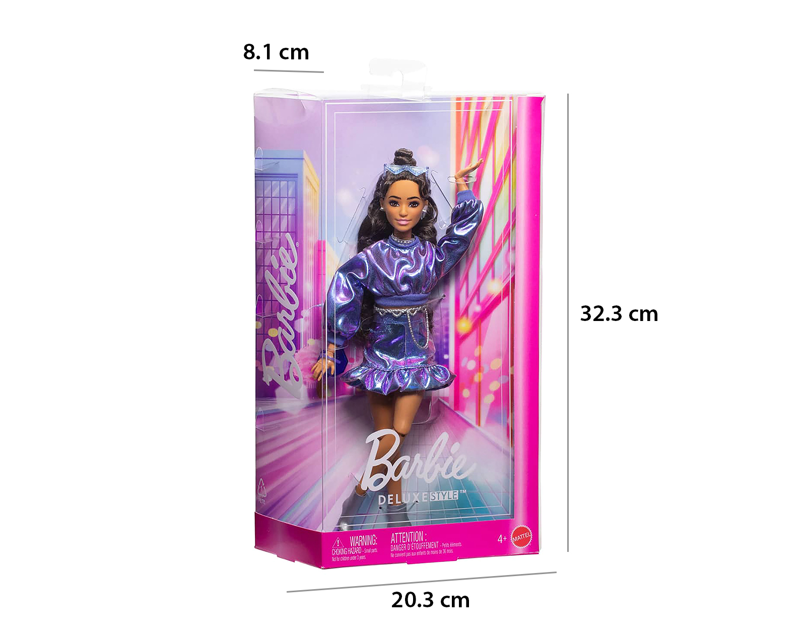 Foto 7 pulgar | Foto 6 | Muñeca Barbie Fashionista con Accesorios