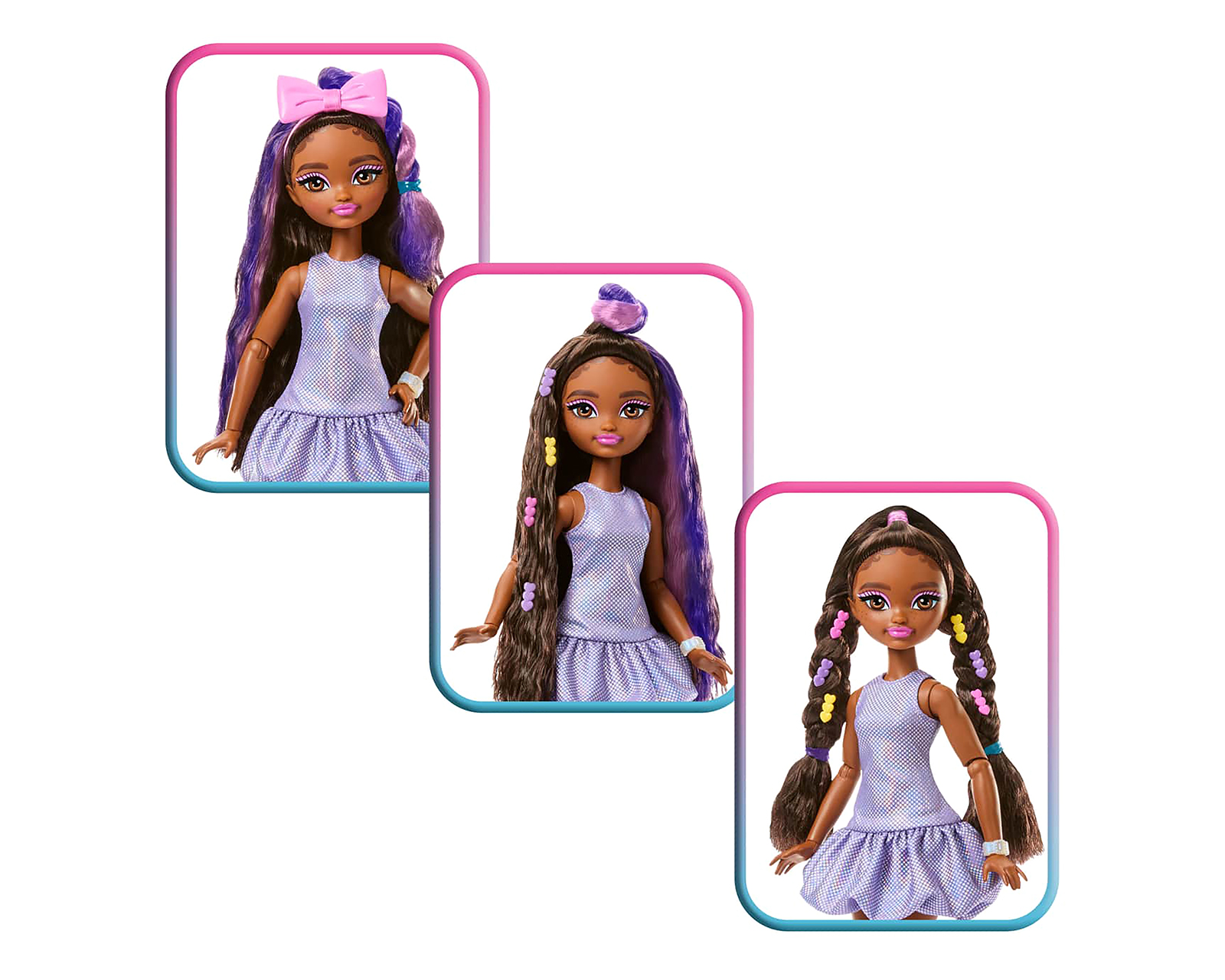 Foto 3 pulgar | Foto 2 | Muñeca Barbie Dream Besties Get Ready With Me Brooklyn con Accesorios