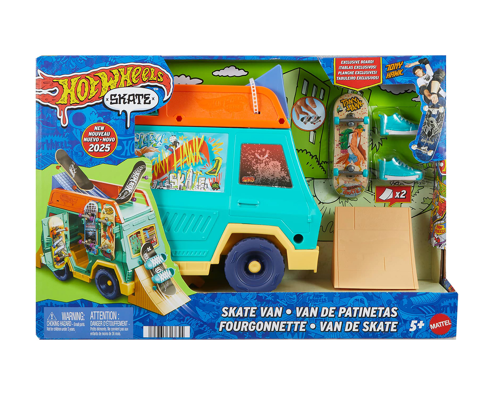 Foto 7 pulgar | Foto 6 | Van de Patinetas Hot Wheels