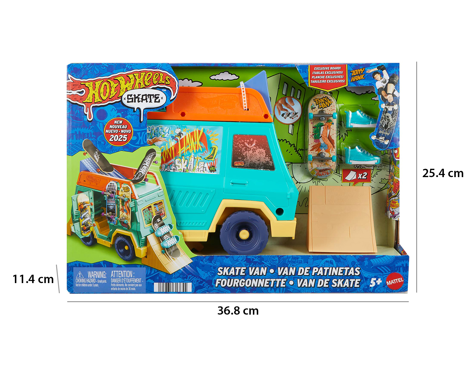 Foto 8 pulgar | Foto 7 | Van de Patinetas Hot Wheels