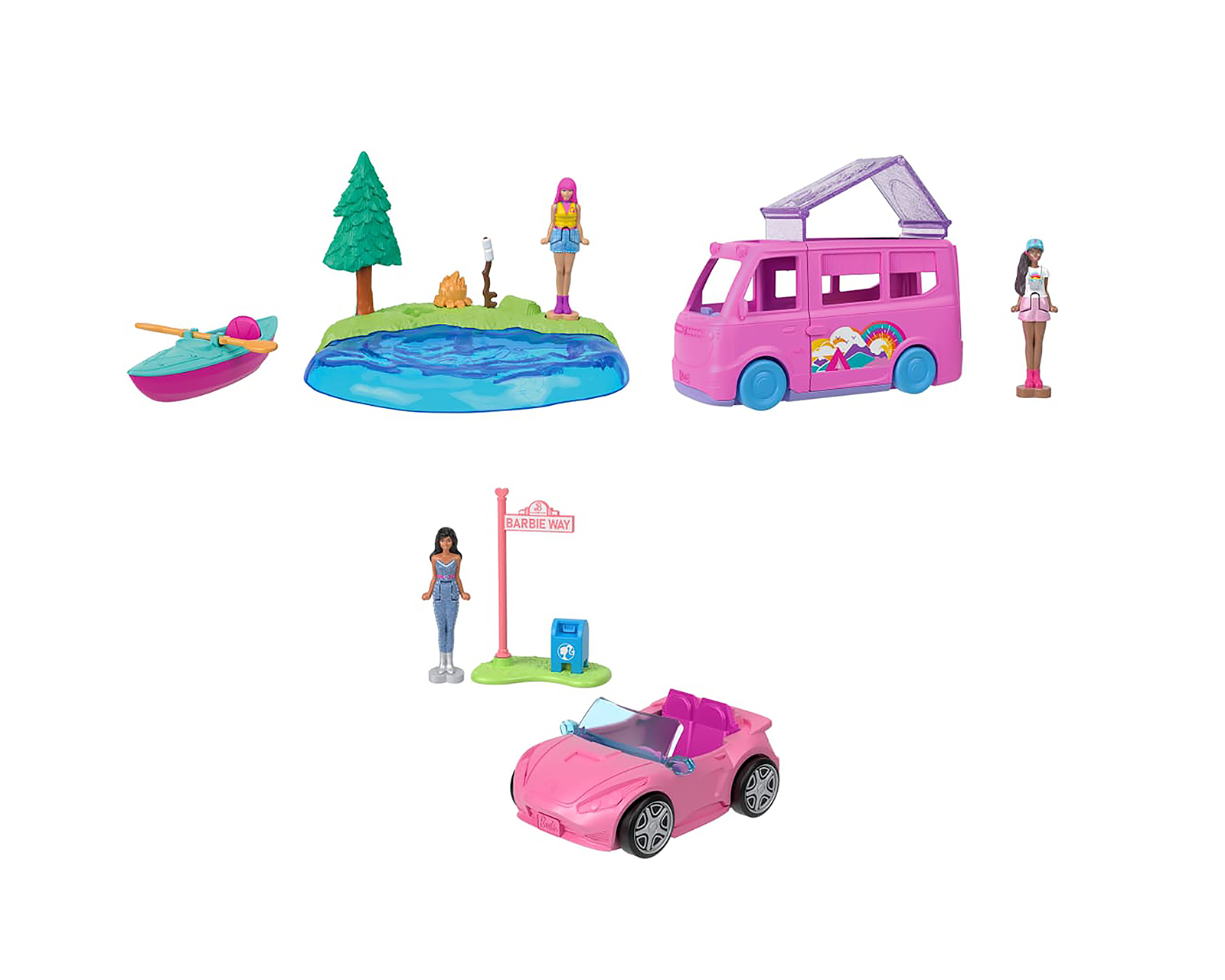 Foto 3 pulgar | Foto 2 | Set de Juego Barbie Mini BarbieLand con Accesorios