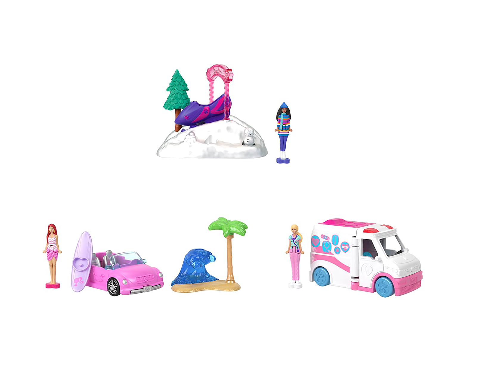 Foto 4 pulgar | Foto 3 | Set de Juego Barbie Mini BarbieLand con Accesorios