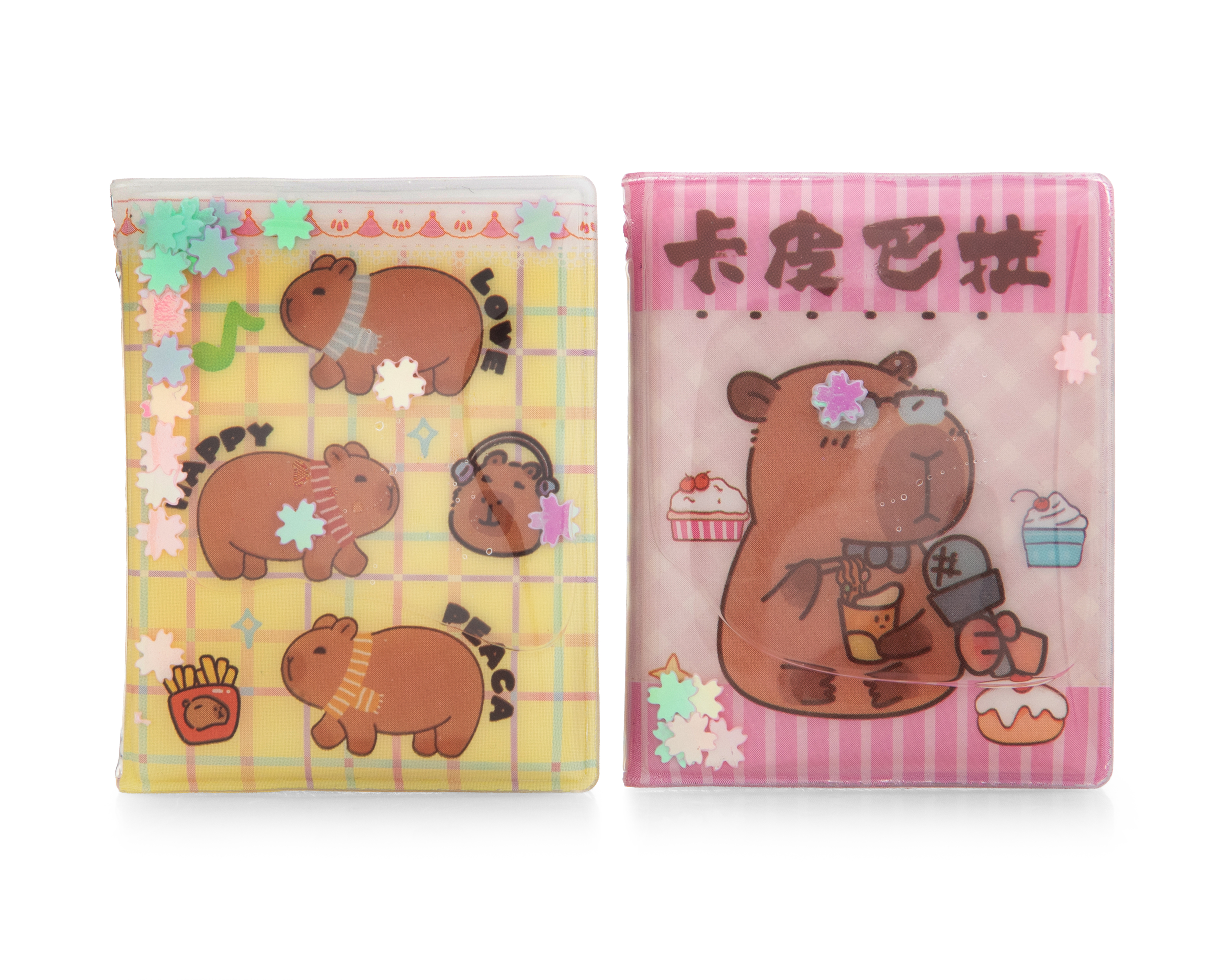 Libreta con Stickers Krishka 2 Piezas