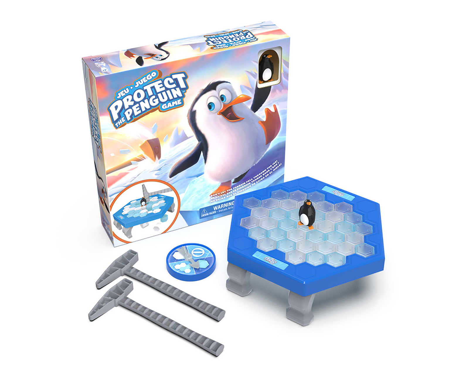 Foto 6 pulgar | Foto 5 | Juego de Mesa Protege al Pingüino Spin Master