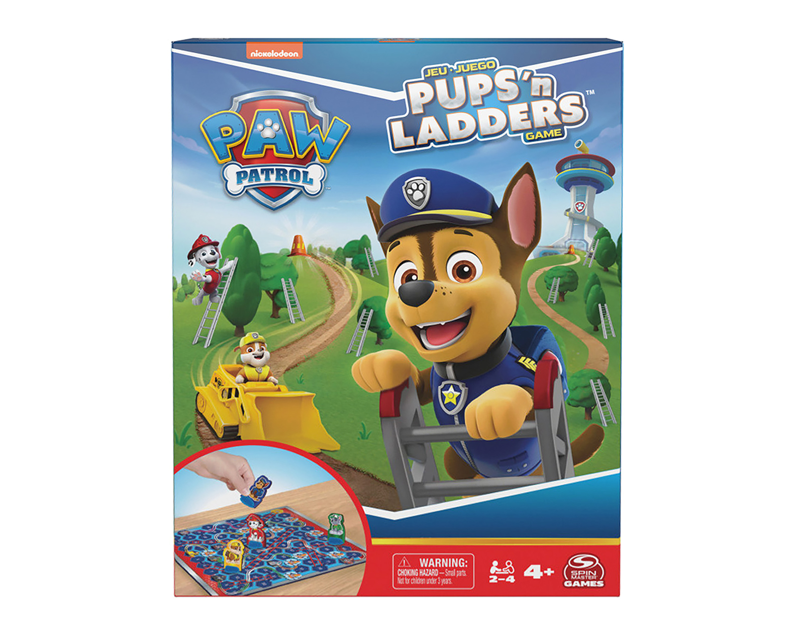 Juego de Mesa Cachorros y Escaleras Paw Patrol