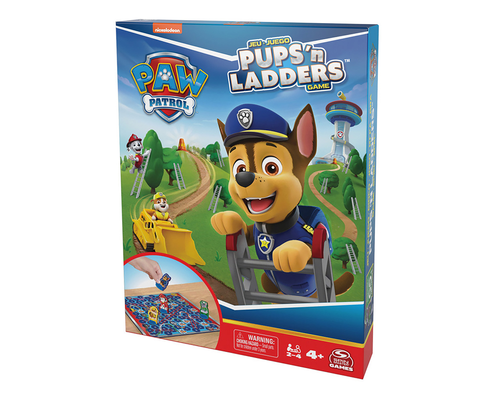 Foto 3 pulgar | Foto 2 | Juego de Mesa Cachorros y Escaleras Paw Patrol