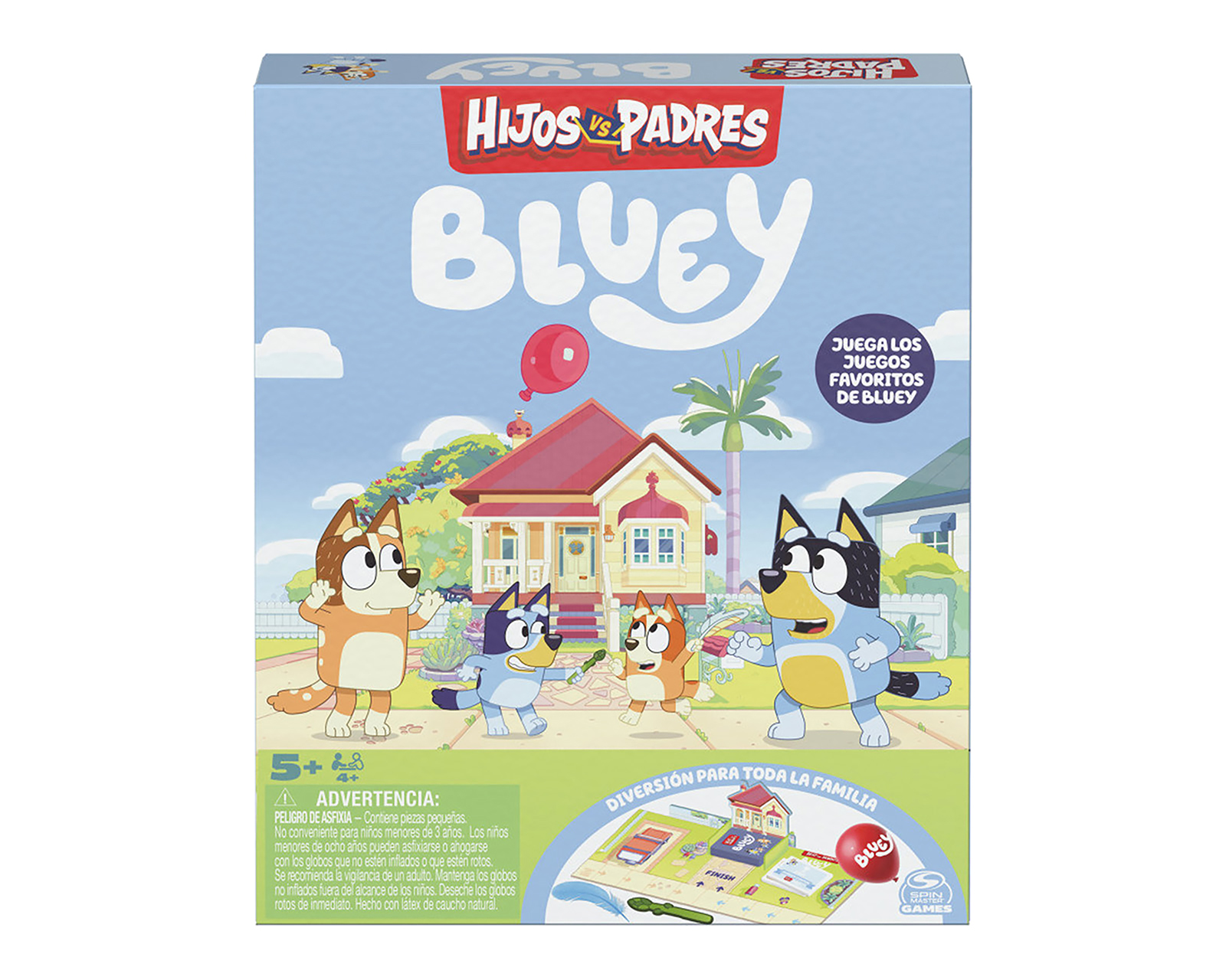 Foto 1 | Foto 1 | Juego de Mesa Bluey Hijos vs Padres Spin Master