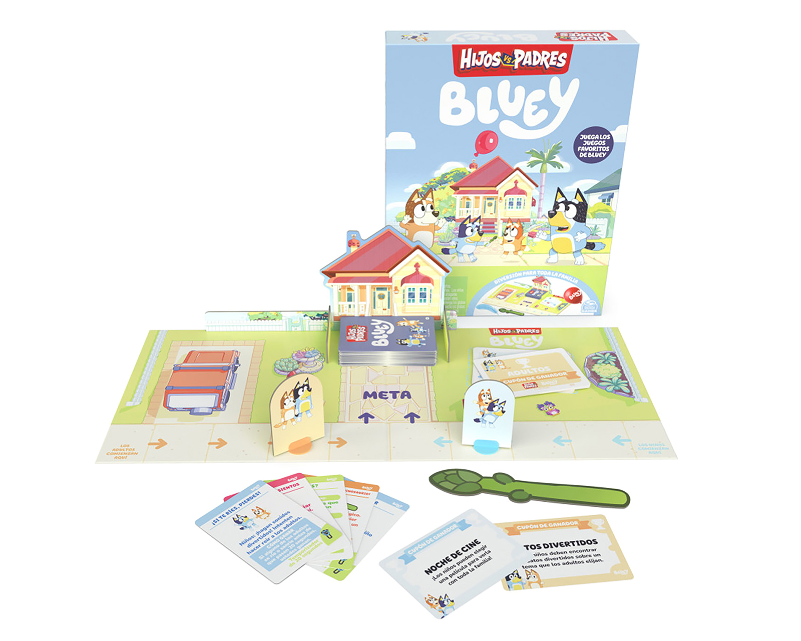 Foto 2 | Foto 2 | Juego de Mesa Bluey Hijos vs Padres Spin Master