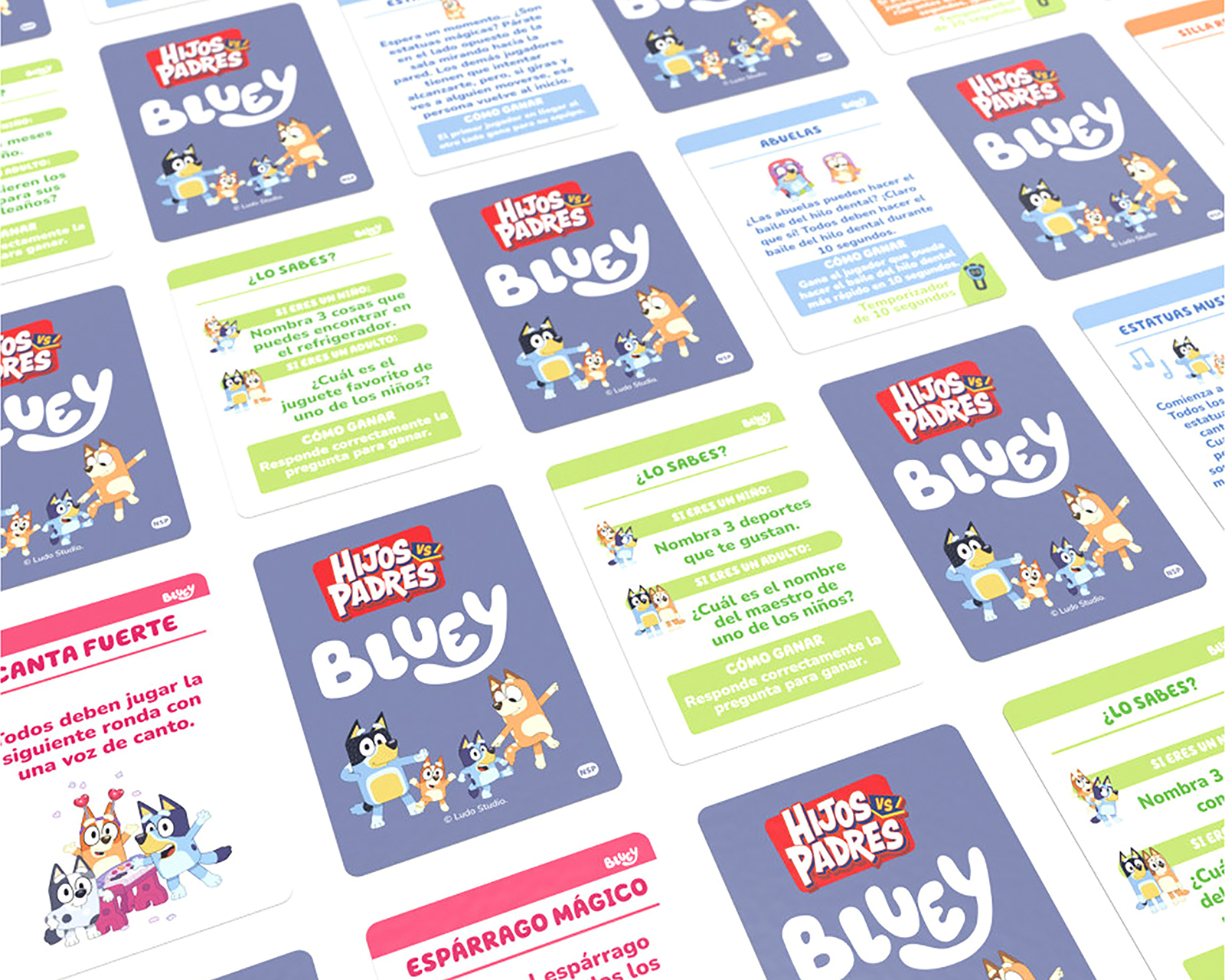 Foto 4 pulgar | Foto 3 | Juego de Mesa Bluey Hijos vs Padres Spin Master