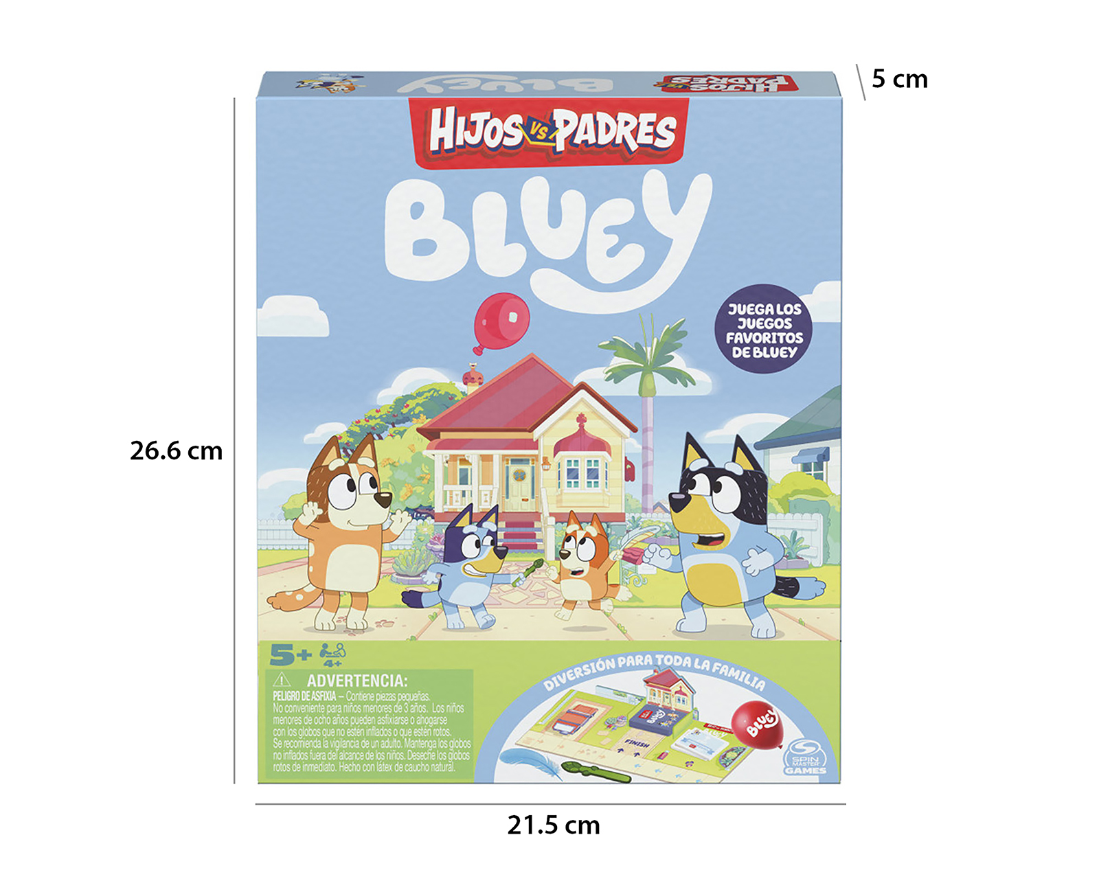 Foto 5 | Foto 5 | Juego de Mesa Bluey Hijos vs Padres Spin Master