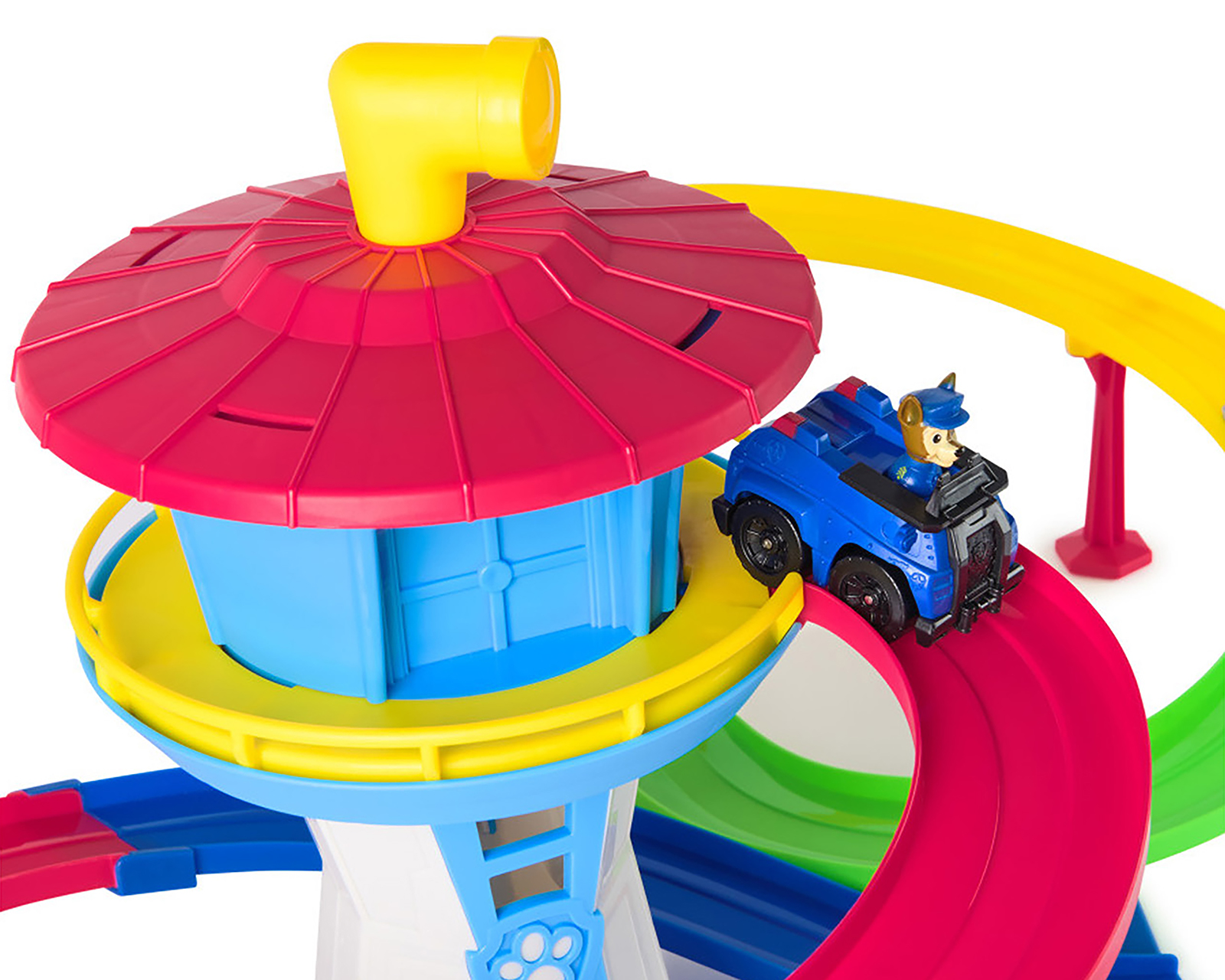 Foto 4 pulgar | Foto 3 | Set de Juego Race & Rescue Tower Paw Patrol con 2 Vehículos